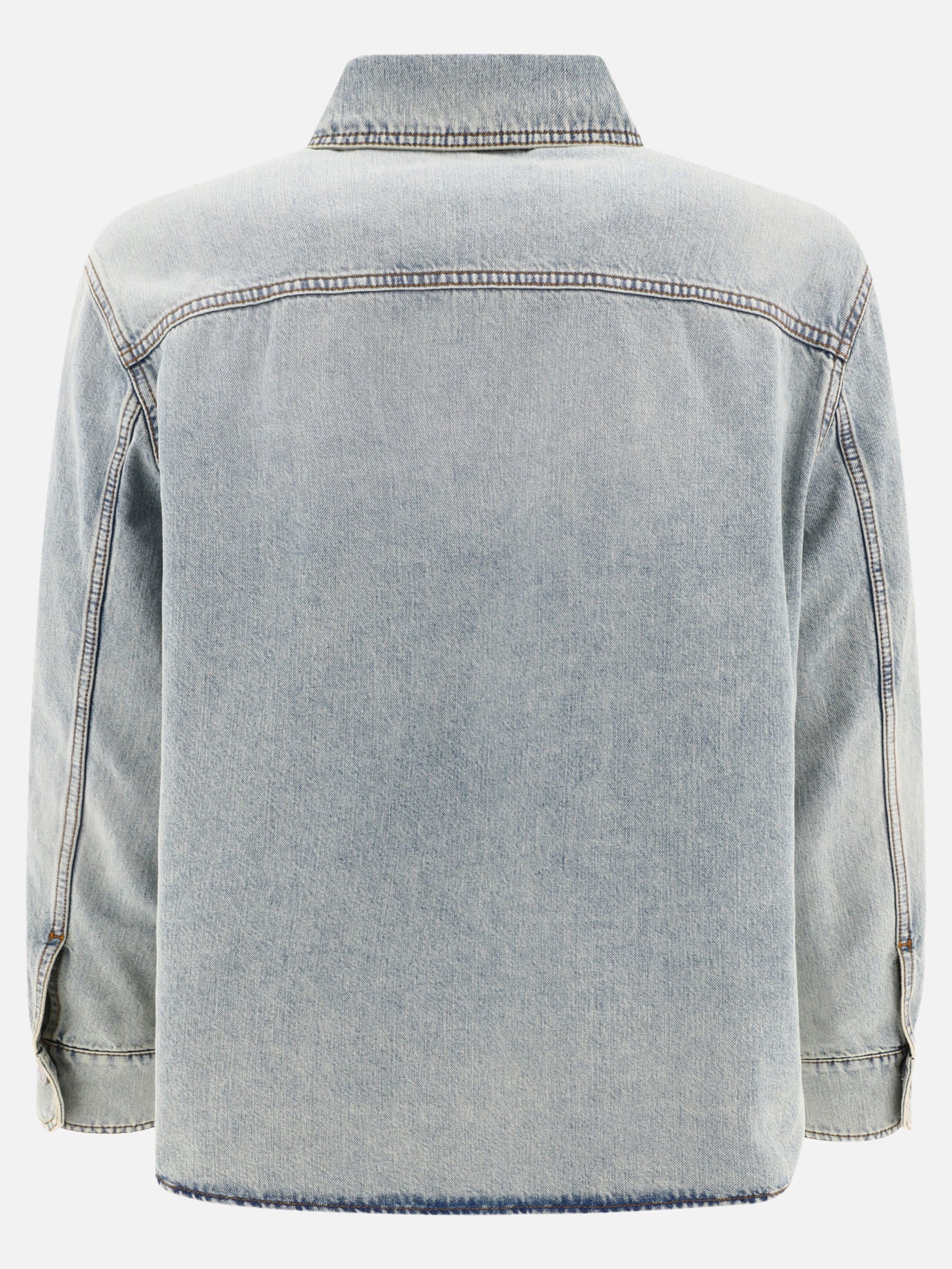 Denim jackets 100% cotton  Light blue - Valentino Men | PDP | VIETTI Online Store | thumbnail_2