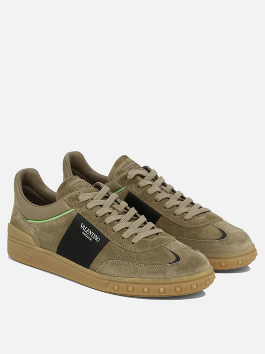Low top sneakers 100% suede - 100% rubber  Beige - Valentino Garavani Men | PLP | VIETTI Online Store | 2
