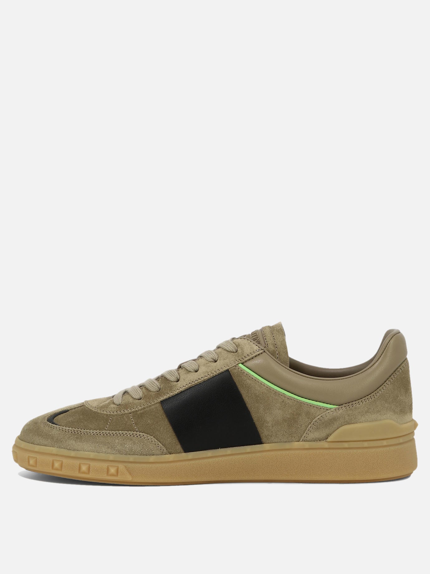 Low top sneakers 100% suede - 100% rubber  Beige - Valentino Garavani Men | PDP | VIETTI Online Store | Zoom-Modal_3
