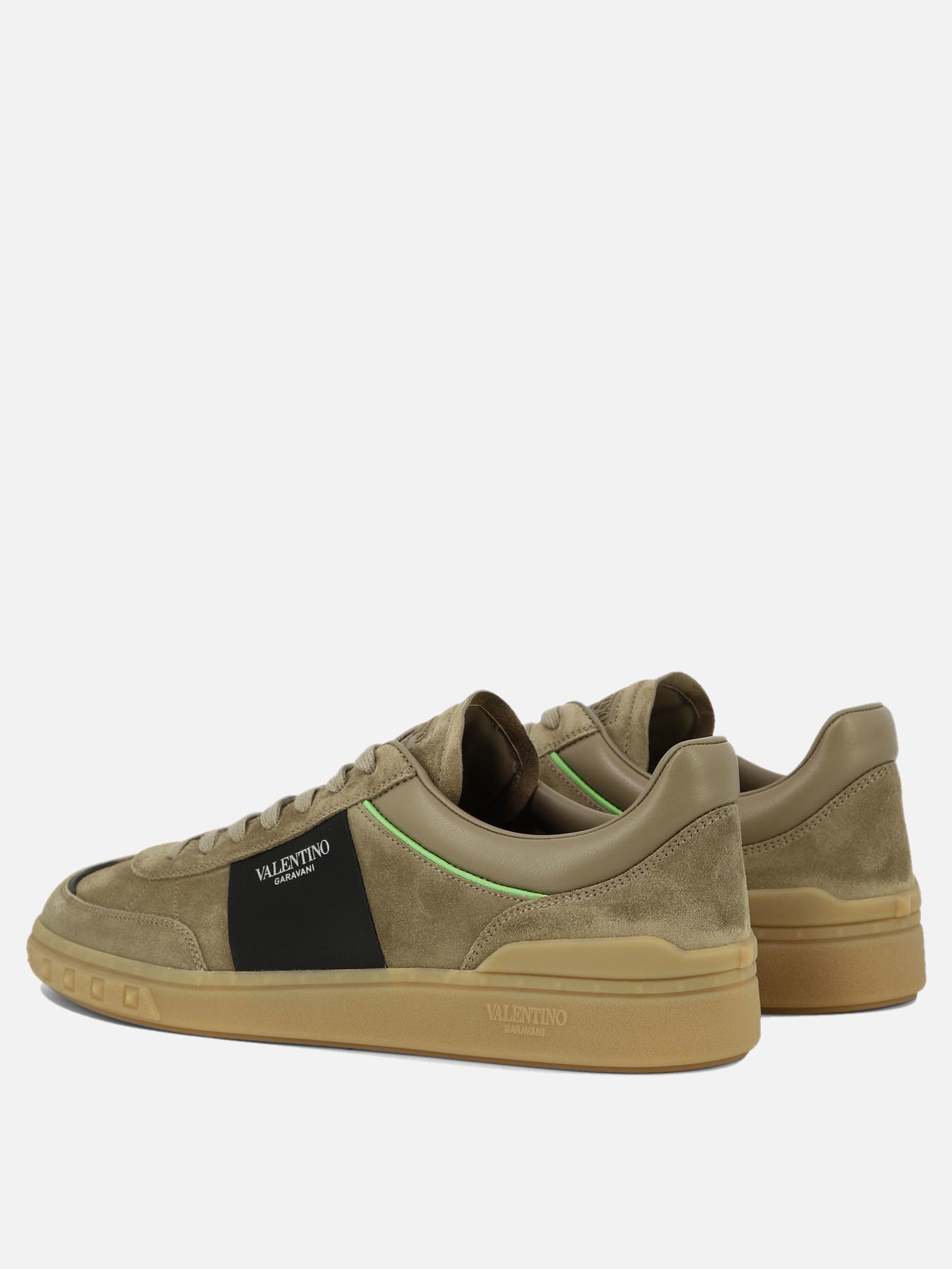 Low top sneakers 100% suede - 100% rubber  Beige - Valentino Garavani Men | PDP | VIETTI Online Store | Zoom-Modal_4
