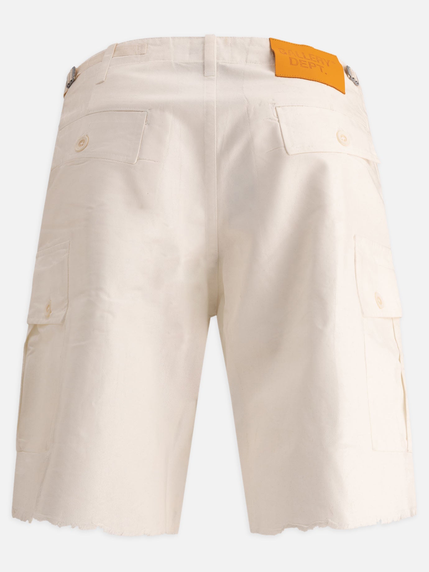 Gallery Dept. "Foil" cargo shorts White