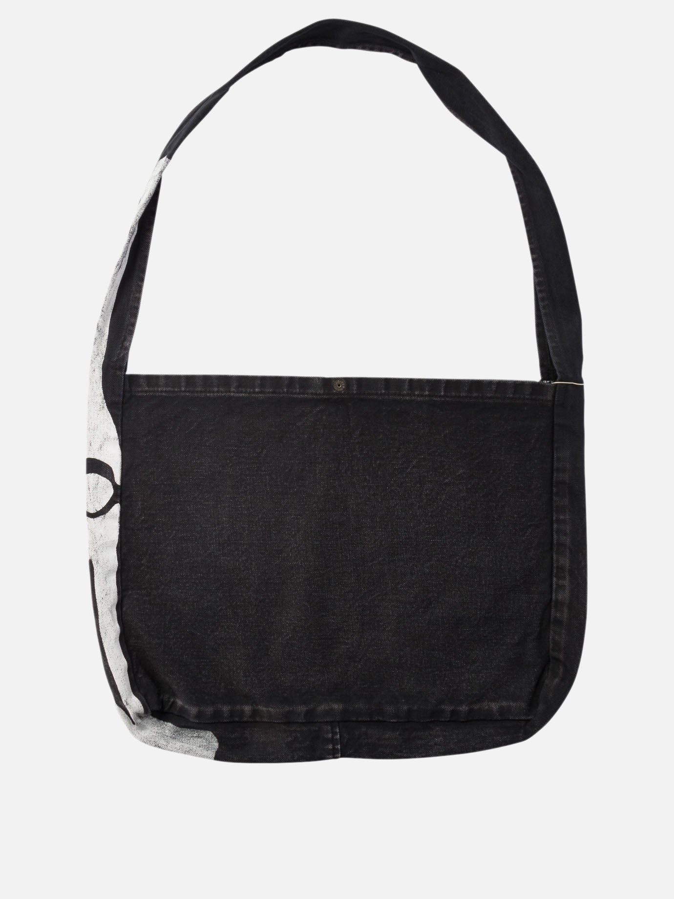 KAPITAL "Bone" shoulder bag Black