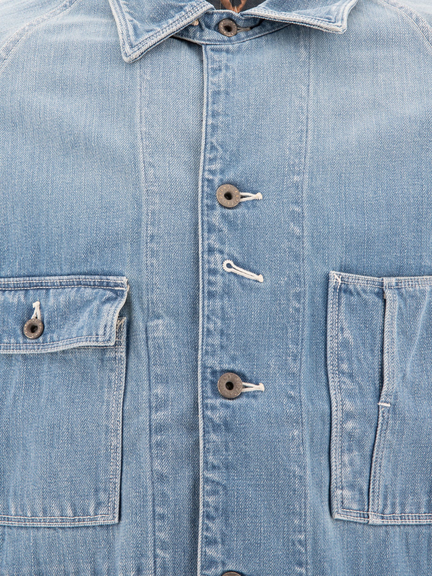Denim jackets Solid colour  Light blue - KAPITAL Men | PDP | VIETTI Online Store | thumbnail_3