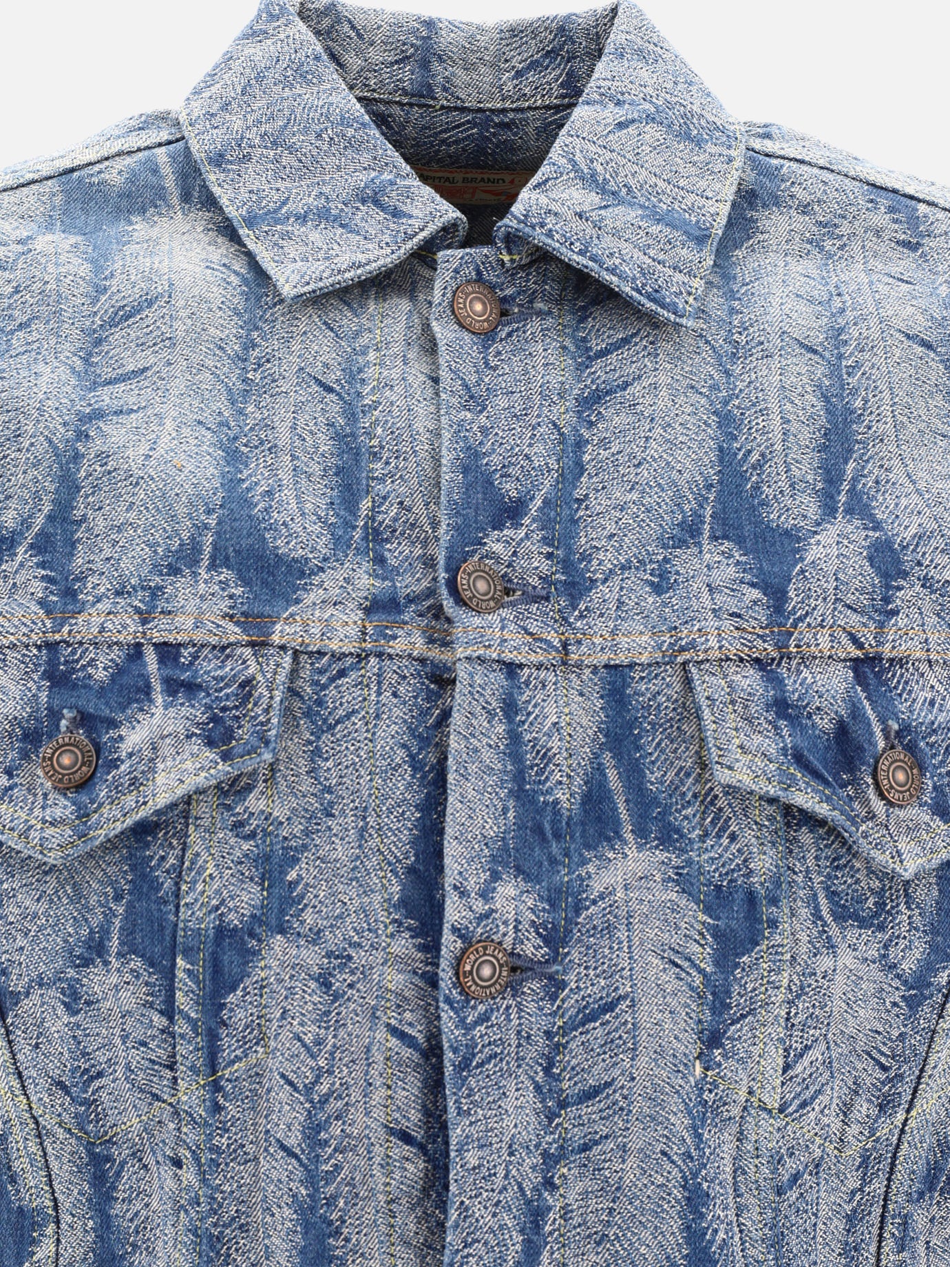 Denim jackets Print  Light blue - KAPITAL Men | PDP | VIETTI Online Store | thumbnail_3