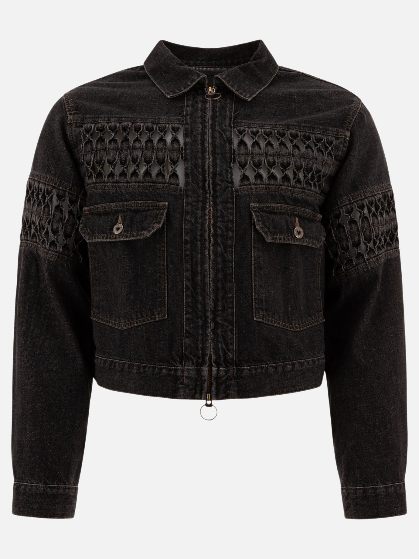 Denim jackets Solid colour  Black - KAPITAL Men | PDP | VIETTI Online Store | Zoom-Modal
