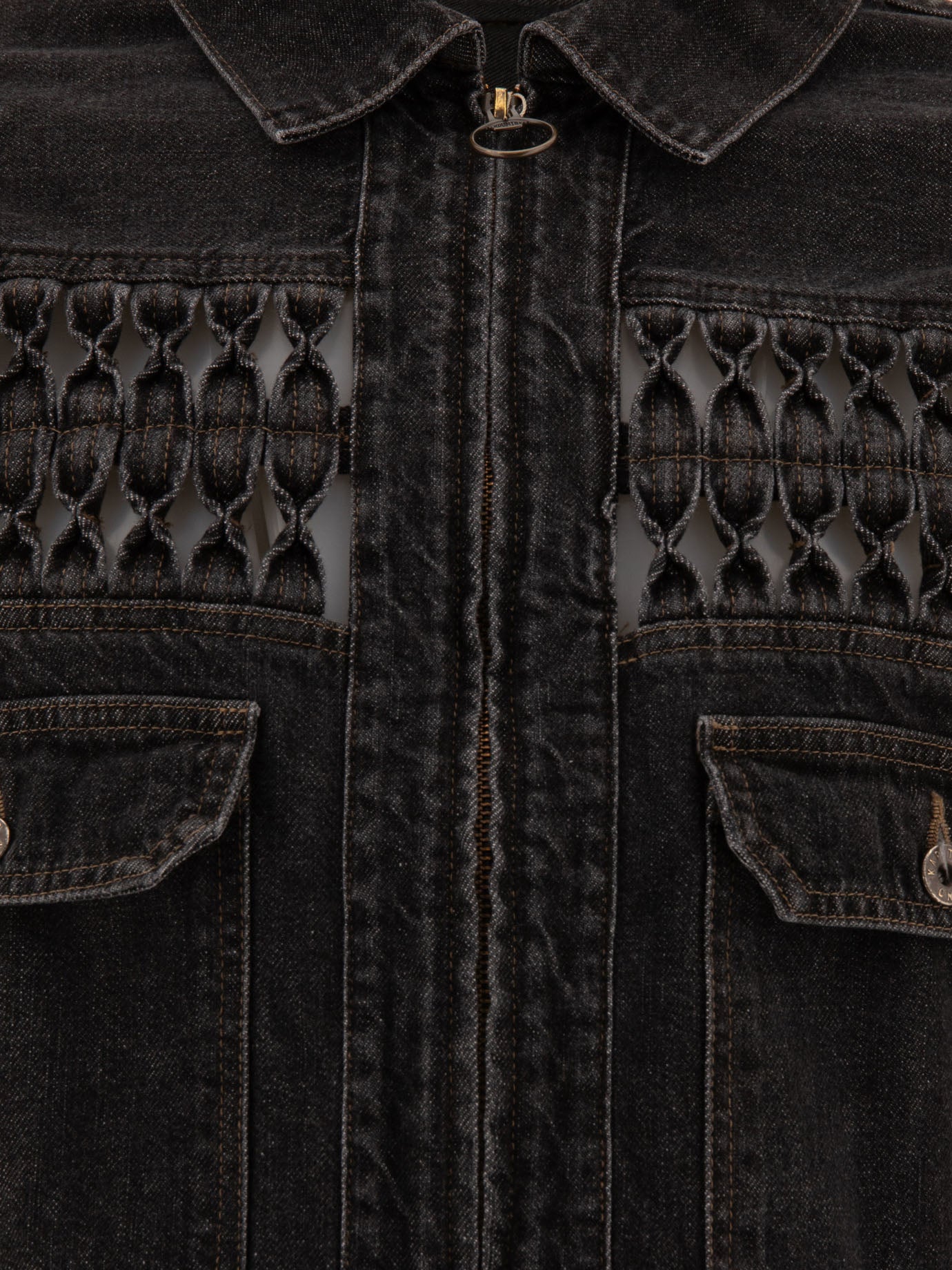 Denim jackets Solid colour  Black - KAPITAL Men | PDP | VIETTI Online Store | thumbnail_3