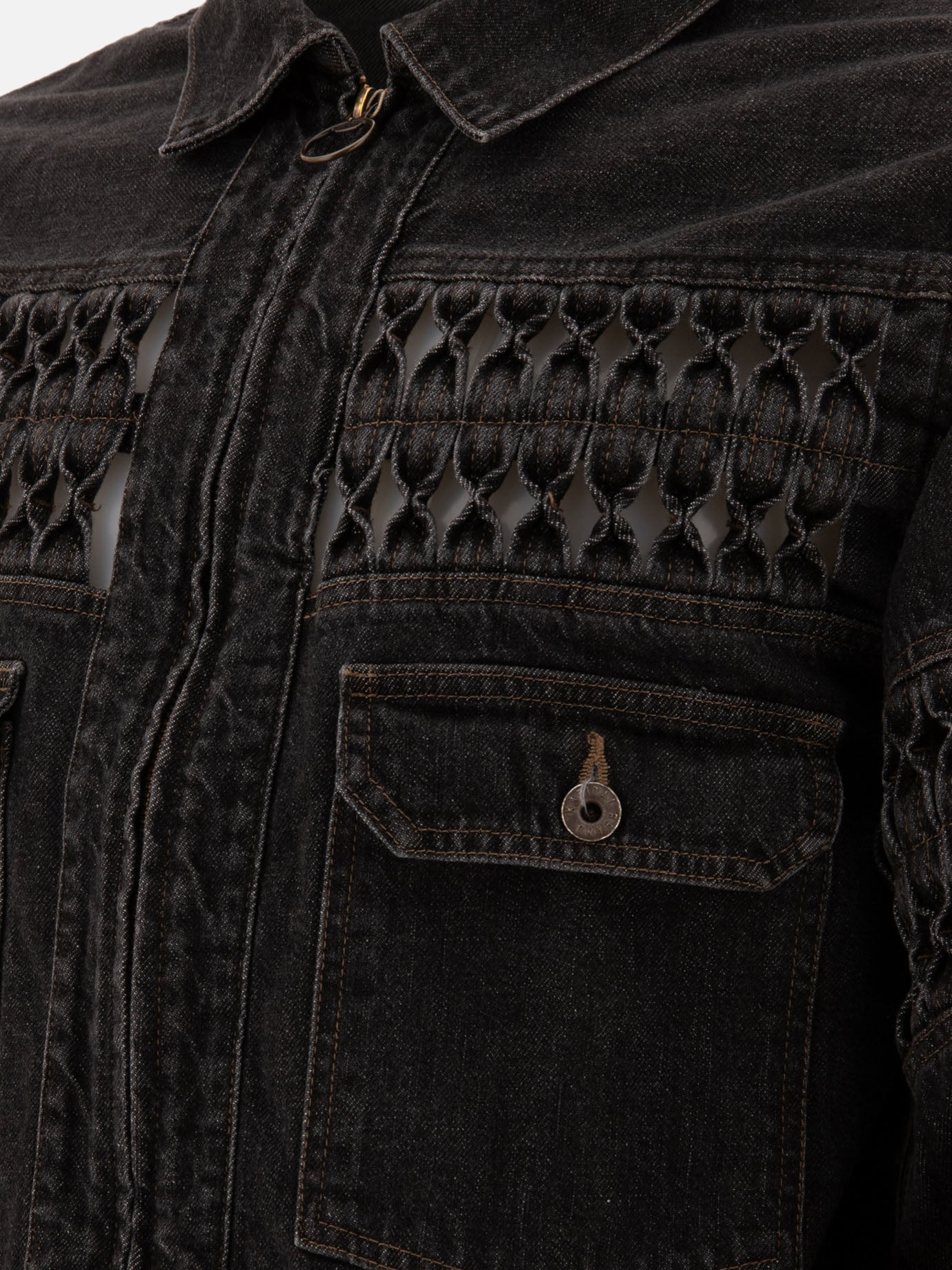 Denim jackets Solid colour  Black - KAPITAL Men | PDP | VIETTI Online Store | thumbnail_4