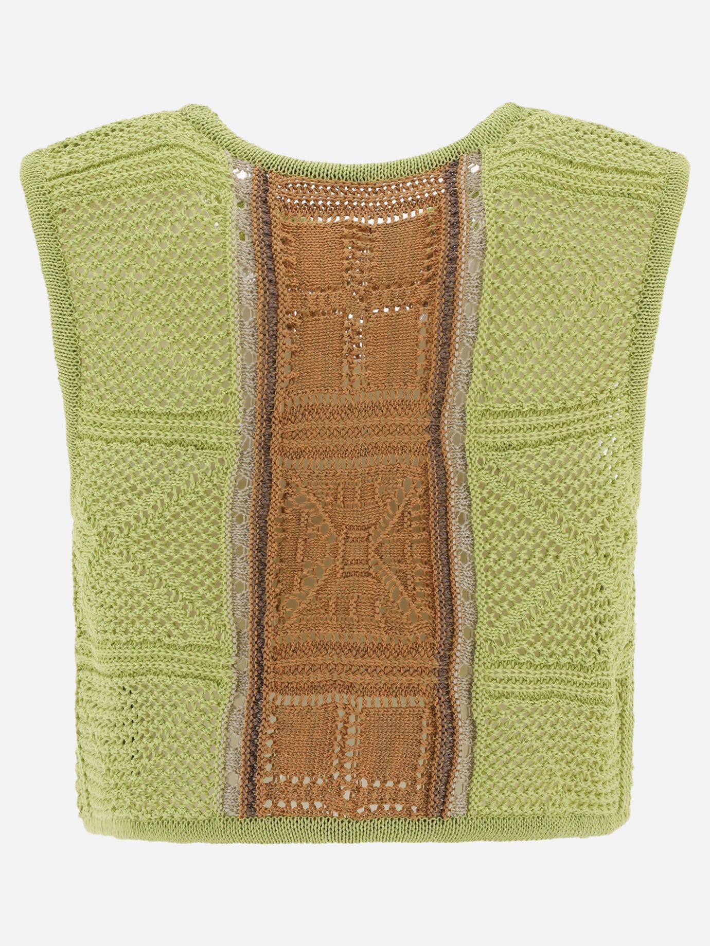 "7G Crochet Knit" top