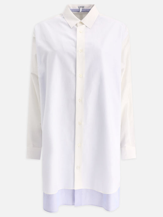 Loewe Double layer chemise dress 13183687_34 White 1