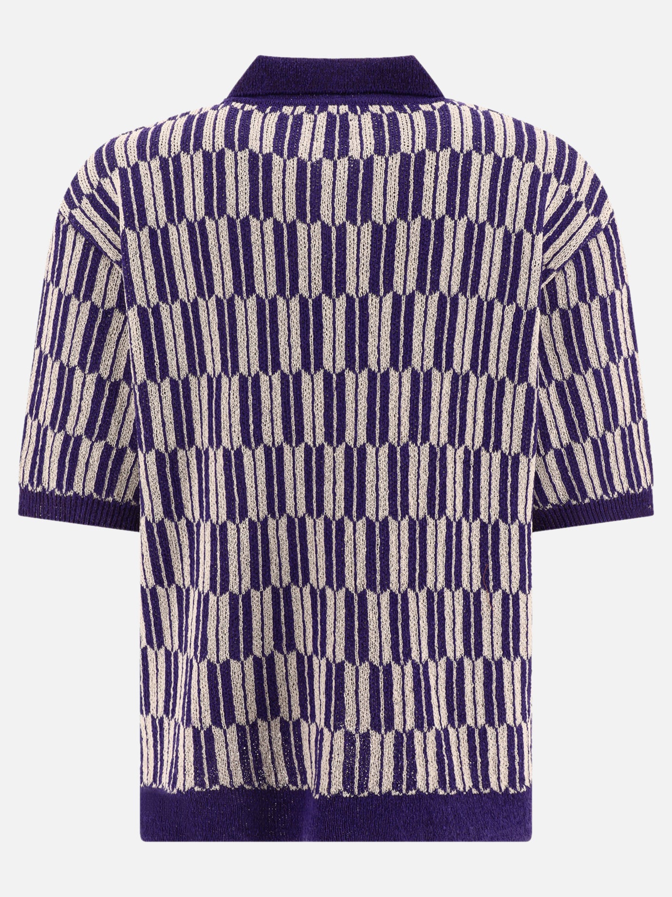 Polo shirts with buttons Print  Purple - Needles Men | PDP | VIETTI Online Store | thumbnail_2