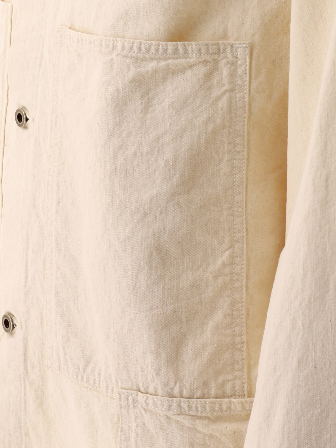 Overshirt jackets Solid colour  Beige - OrSlow Men | PDP | VIETTI Online Store | thumbnail_4