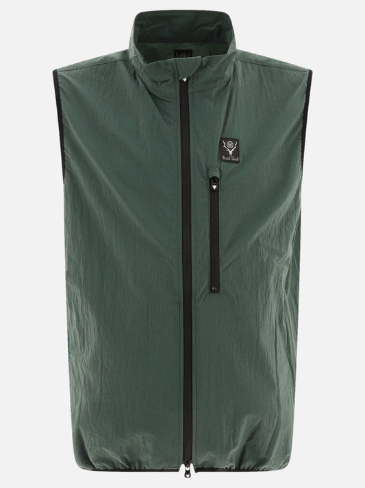 Vest jackets Solid colour  Green - South2 West8 Men | PLP | VIETTI Online Store 
