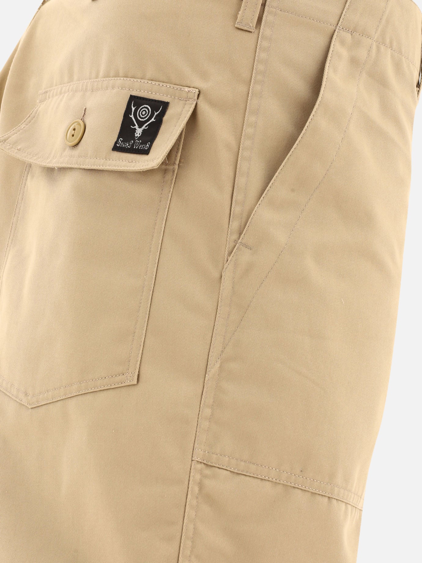 South2 West8 "Fertig" trousers Beige