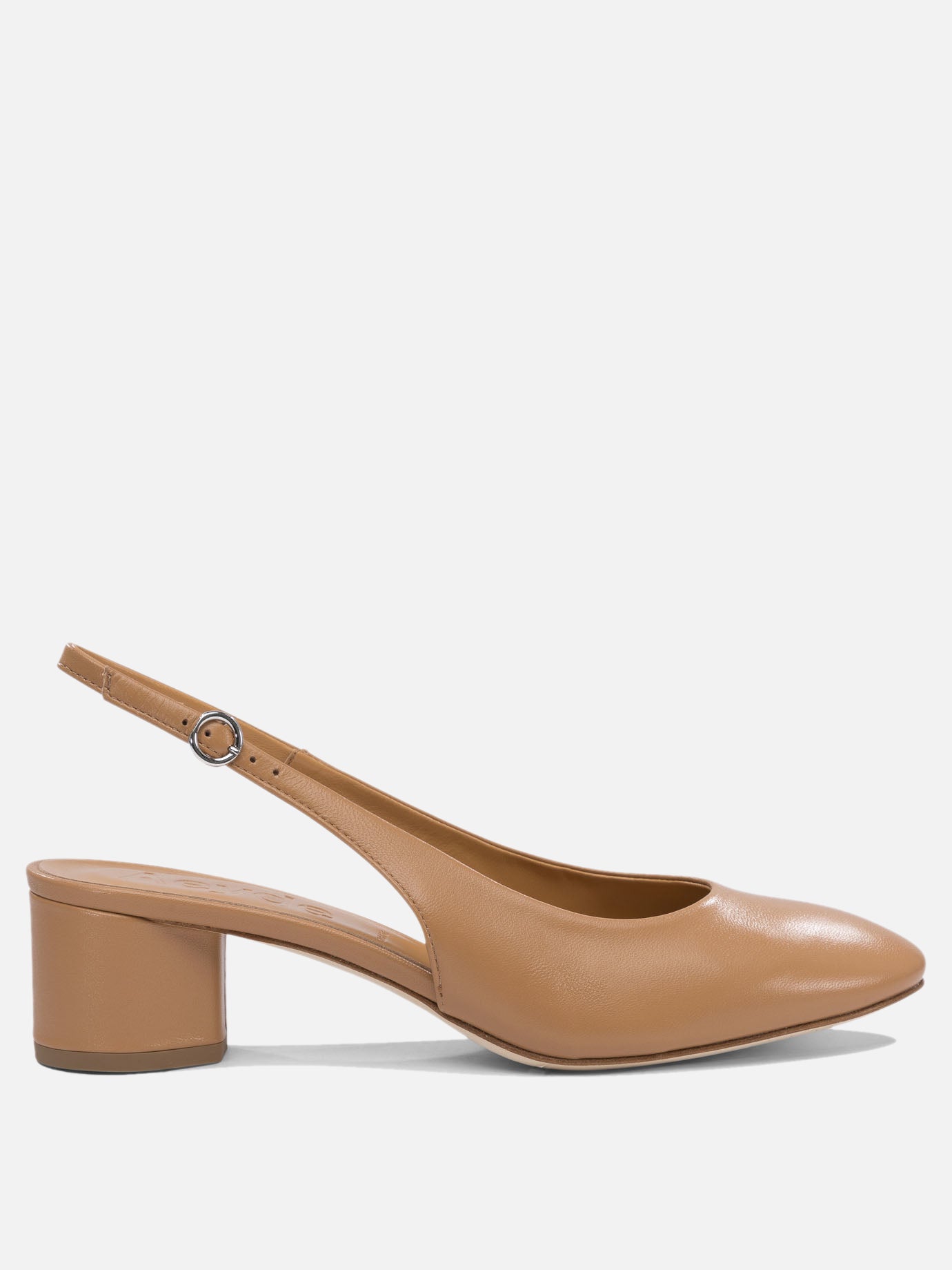 Slingbacks 100% nappa leather - 100% cow leather  Beige - Aeyde Women | PDP | VIETTI Online Store | Zoom-Modal
