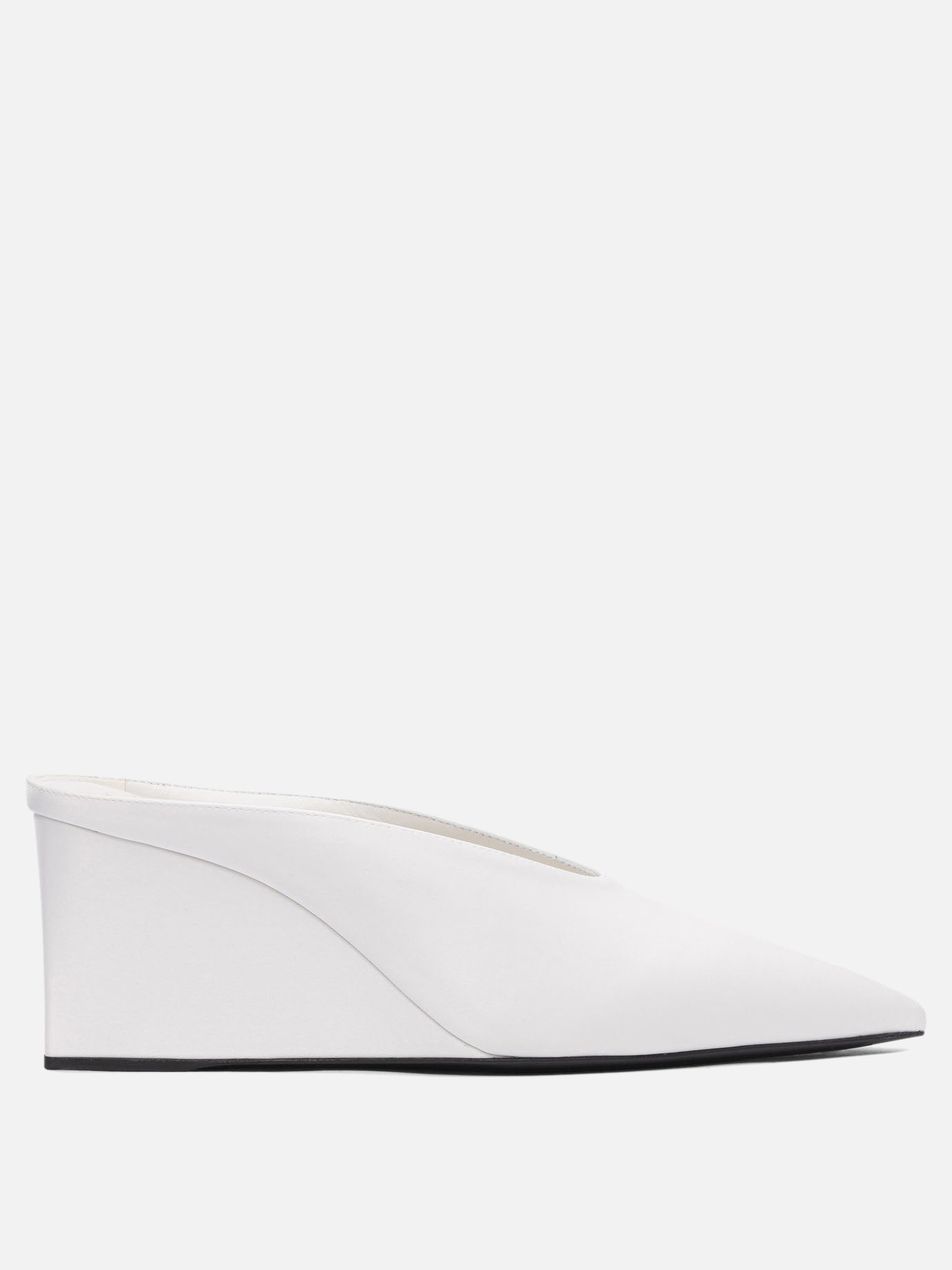 Alaïa Wedge mules 75 mm 10852733_38 White thumbnail_1