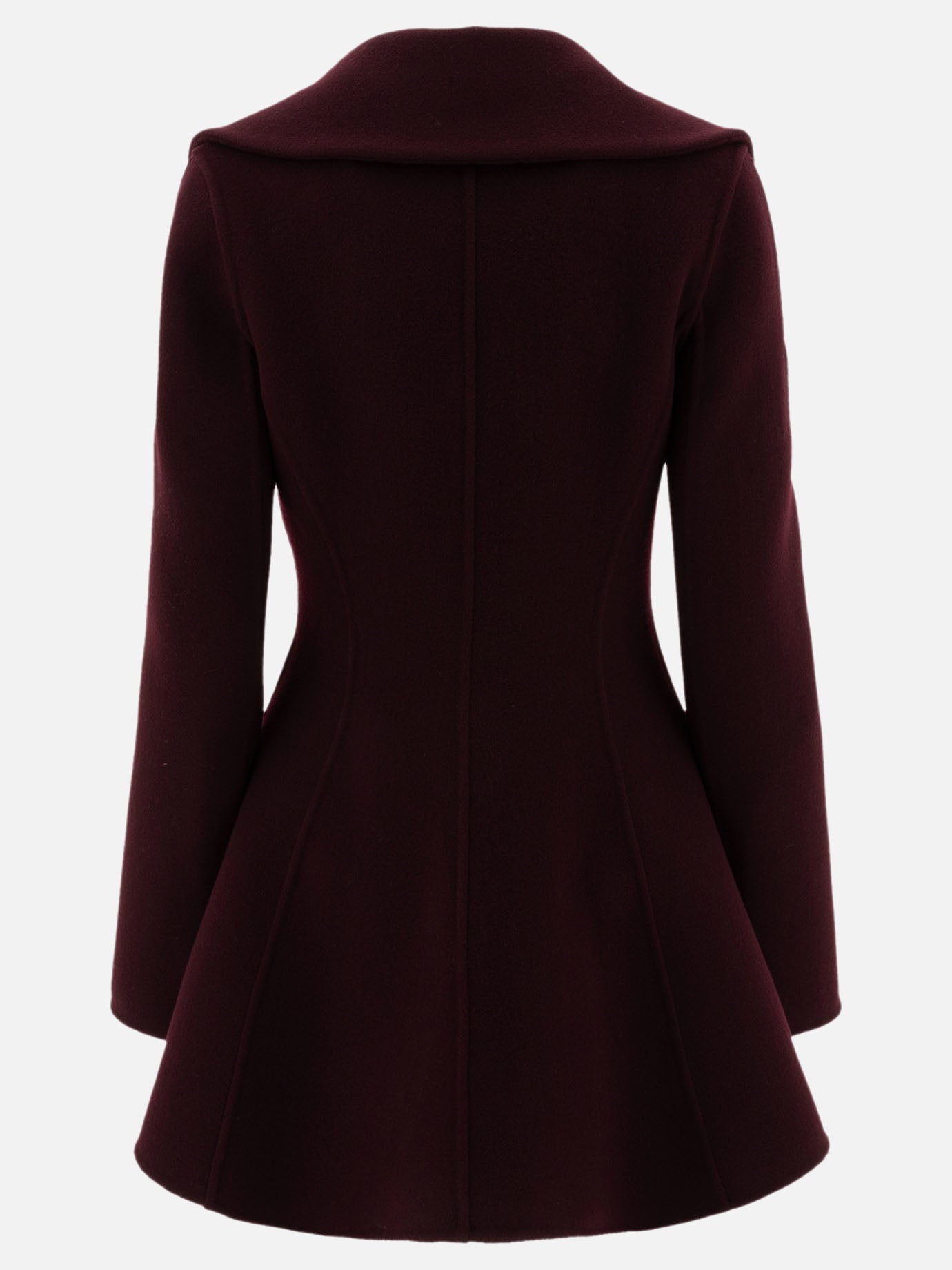 Short coats Solid colour  Bordeaux - Alaïa Women | PDP | VIETTI Online Store | Zoom-Modal_2
