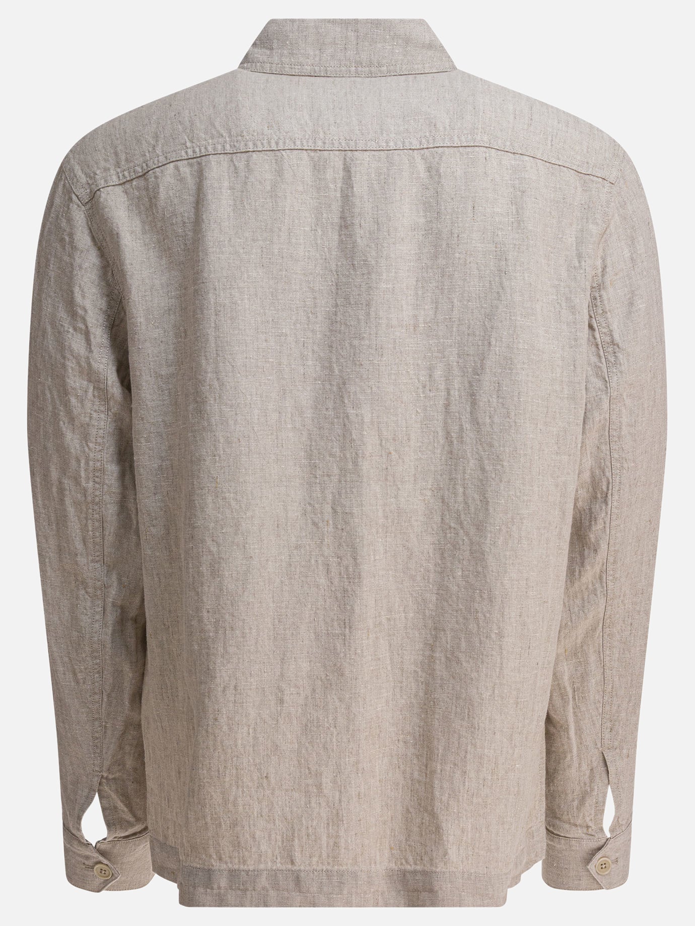 Overshirt jackets Solid colour  Beige - Alex Mill Men | PDP | VIETTI Online Store | thumbnail_2
