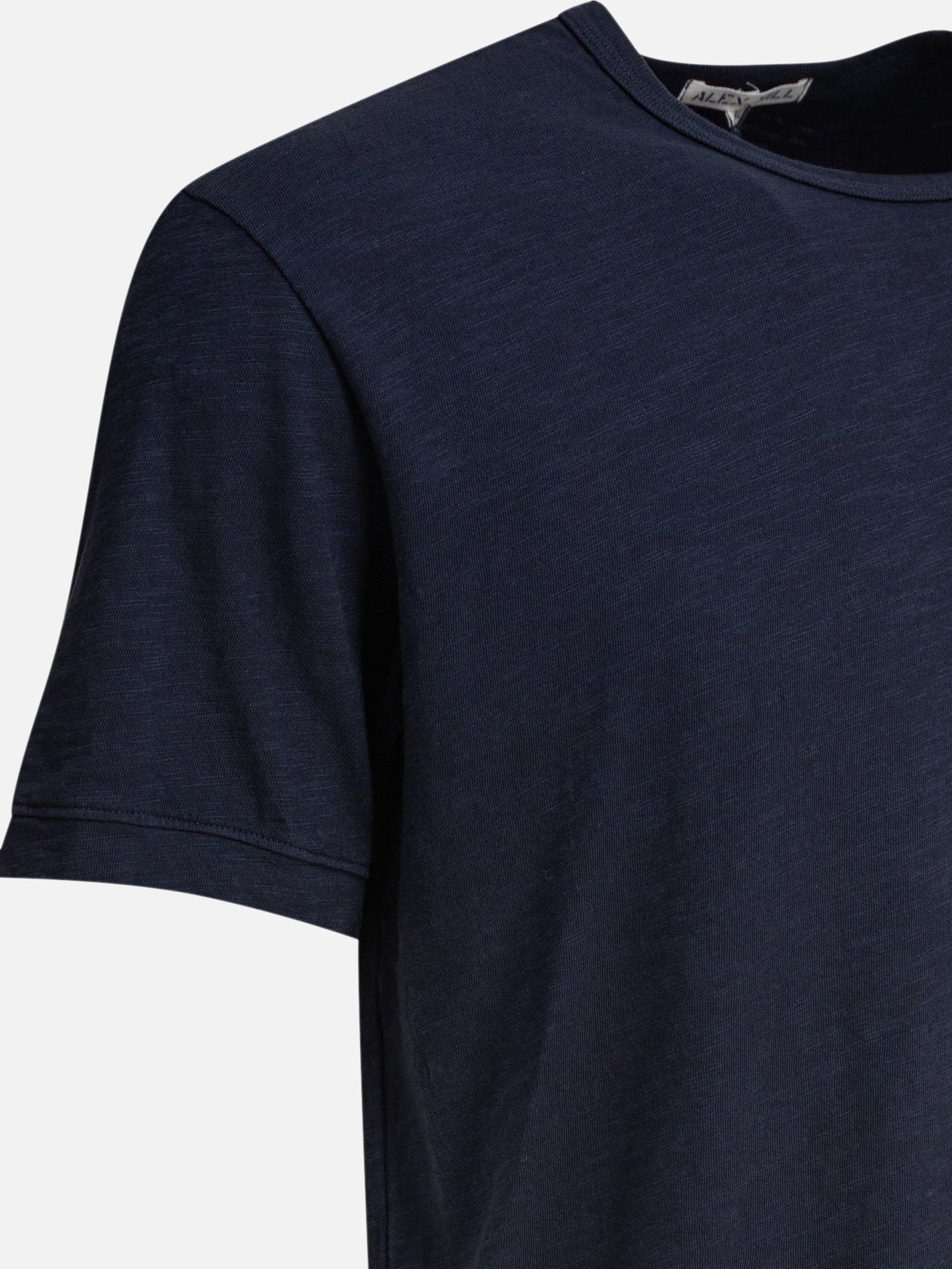Crewneck t-shirts Solid colour  Blue - Alex Mill Men | PDP | VIETTI Online Store | thumbnail_4