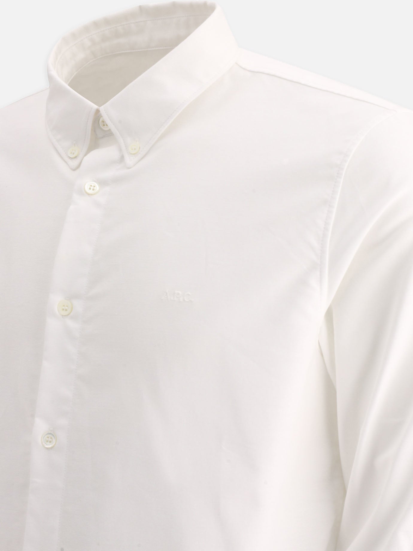 Formal shirts Solid colour  White - A.P.C. Men | PDP | VIETTI Online Store | Zoom-Modal_4
