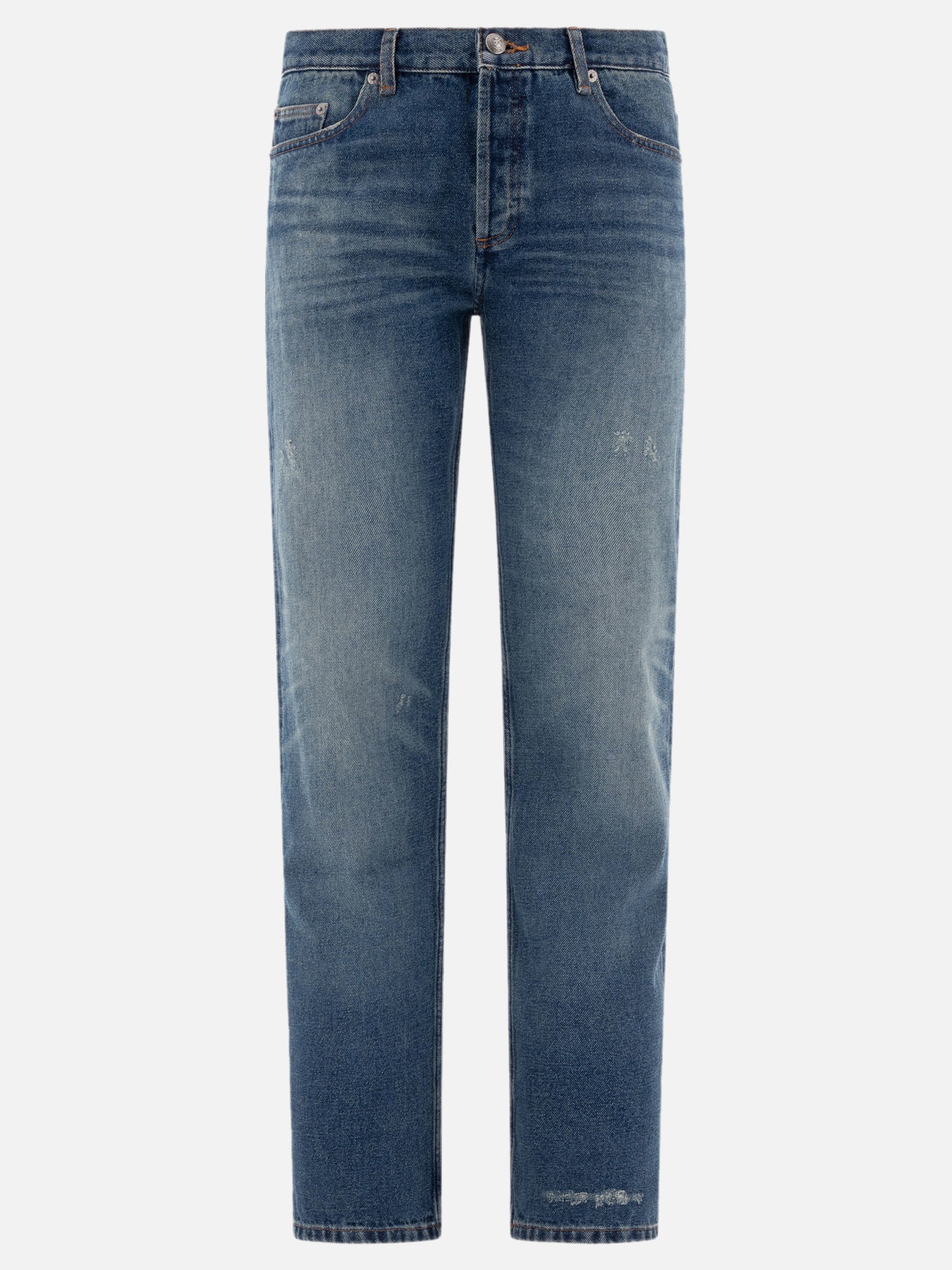 Straight-leg jeans Denim  Blue - A.P.C. Men | PDP | VIETTI Online Store | Zoom-Modal
