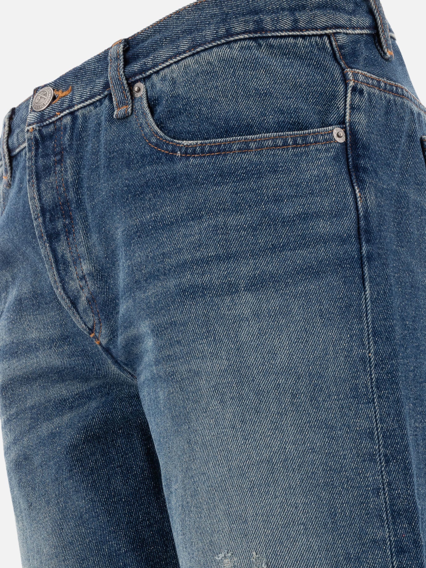 Straight-leg jeans Denim  Blue - A.P.C. Men | PDP | VIETTI Online Store | Zoom-Modal_4

