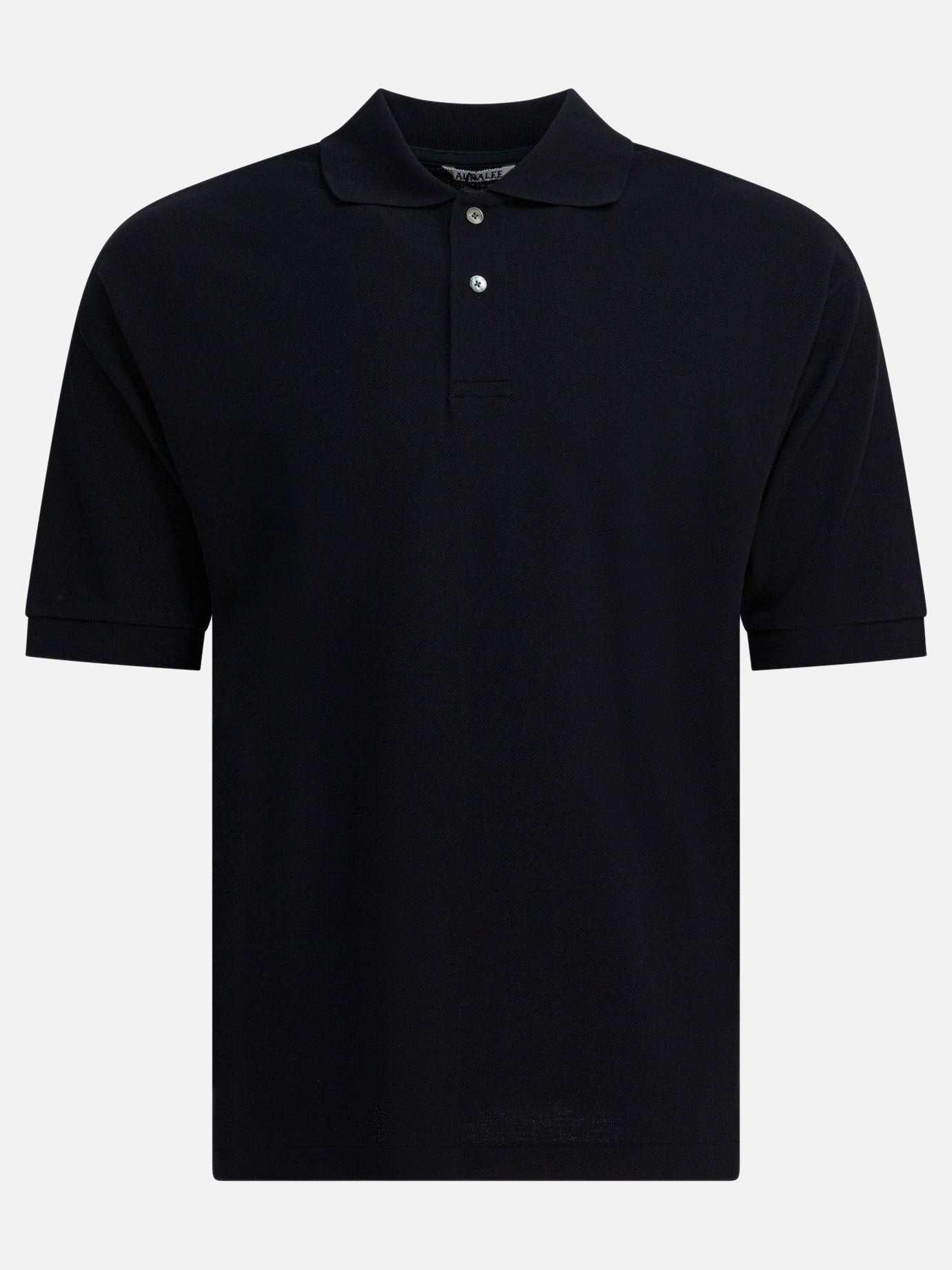 Polo shirts with buttons Solid colour  Blue - Auralee Men | PDP | VIETTI Online Store | thumbnail