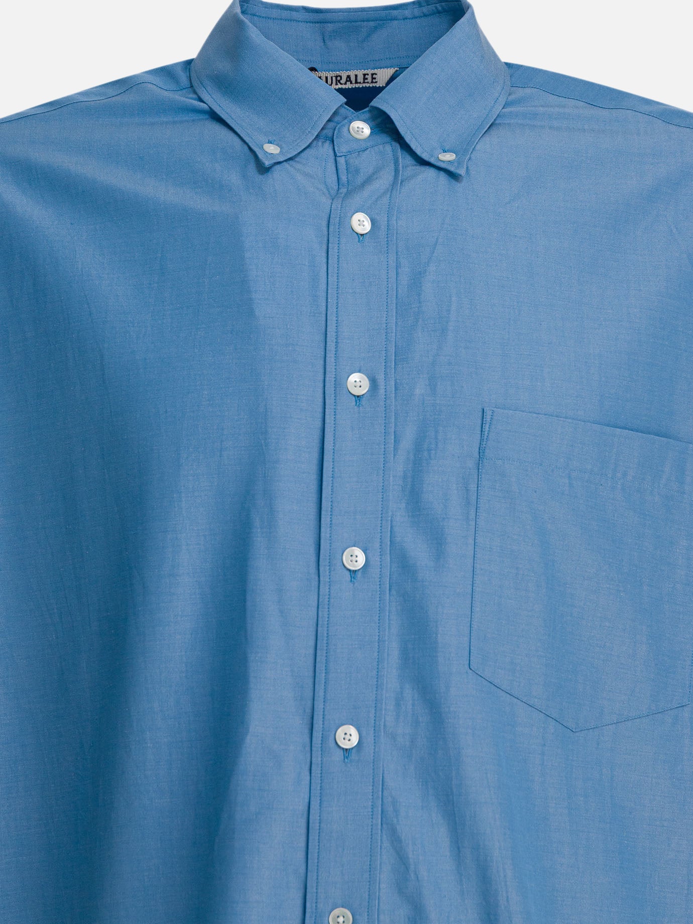 Casual shirts Solid colour  Light blue - Auralee Men | PDP | VIETTI Online Store | Zoom-Modal_3
