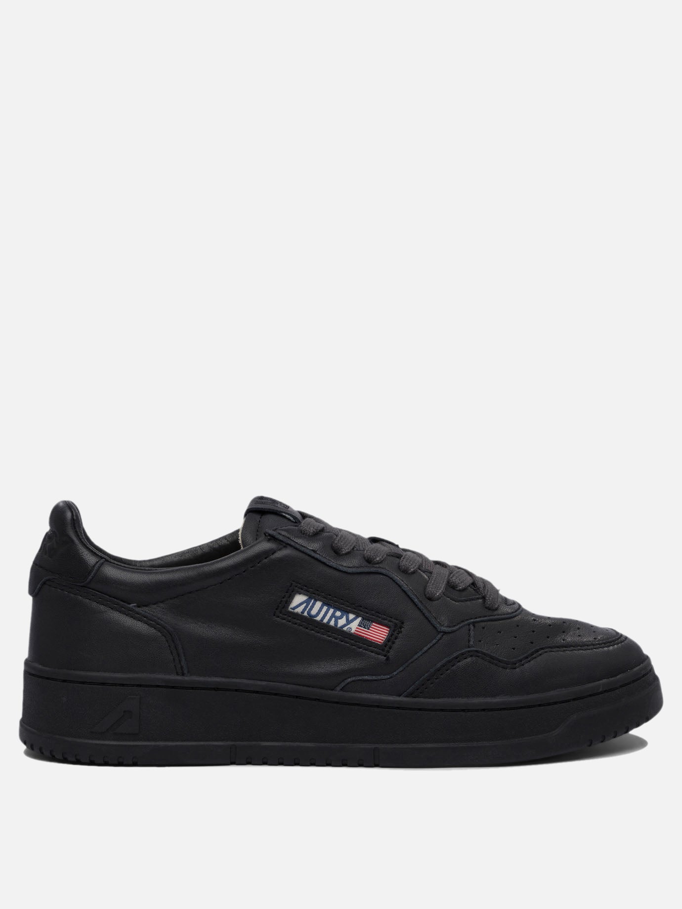 Low top sneakers 100% cow leather - 100% rubber  Black - Autry Men | PDP | VIETTI Online Store | thumbnail