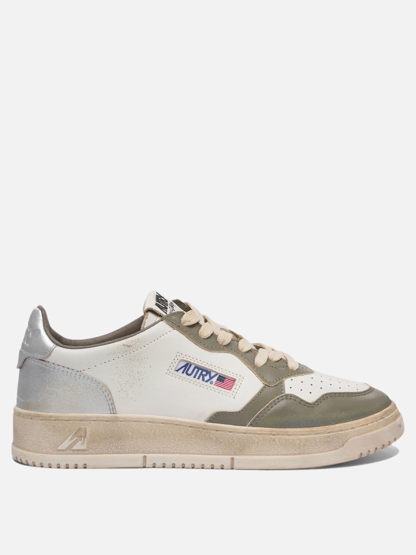 Autry &quot;Medalist Low Super Vintage&quot; Sneakers 12925776_39 Green thumbnail_1