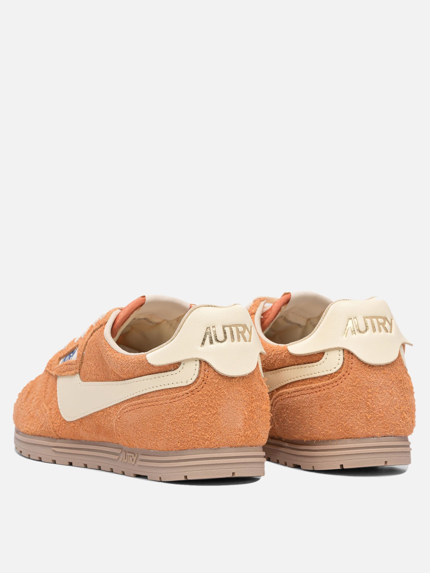 Low top sneakers 90% suede 5% nylon 5% leather - 100% rubber  Orange - Autry Men | PDP | VIETTI Online Store | Zoom-Modal_4
