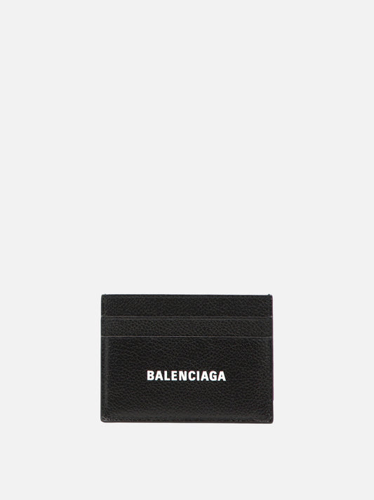 Balenciaga "Cash" Card Holder 11547453_UNI Black 1