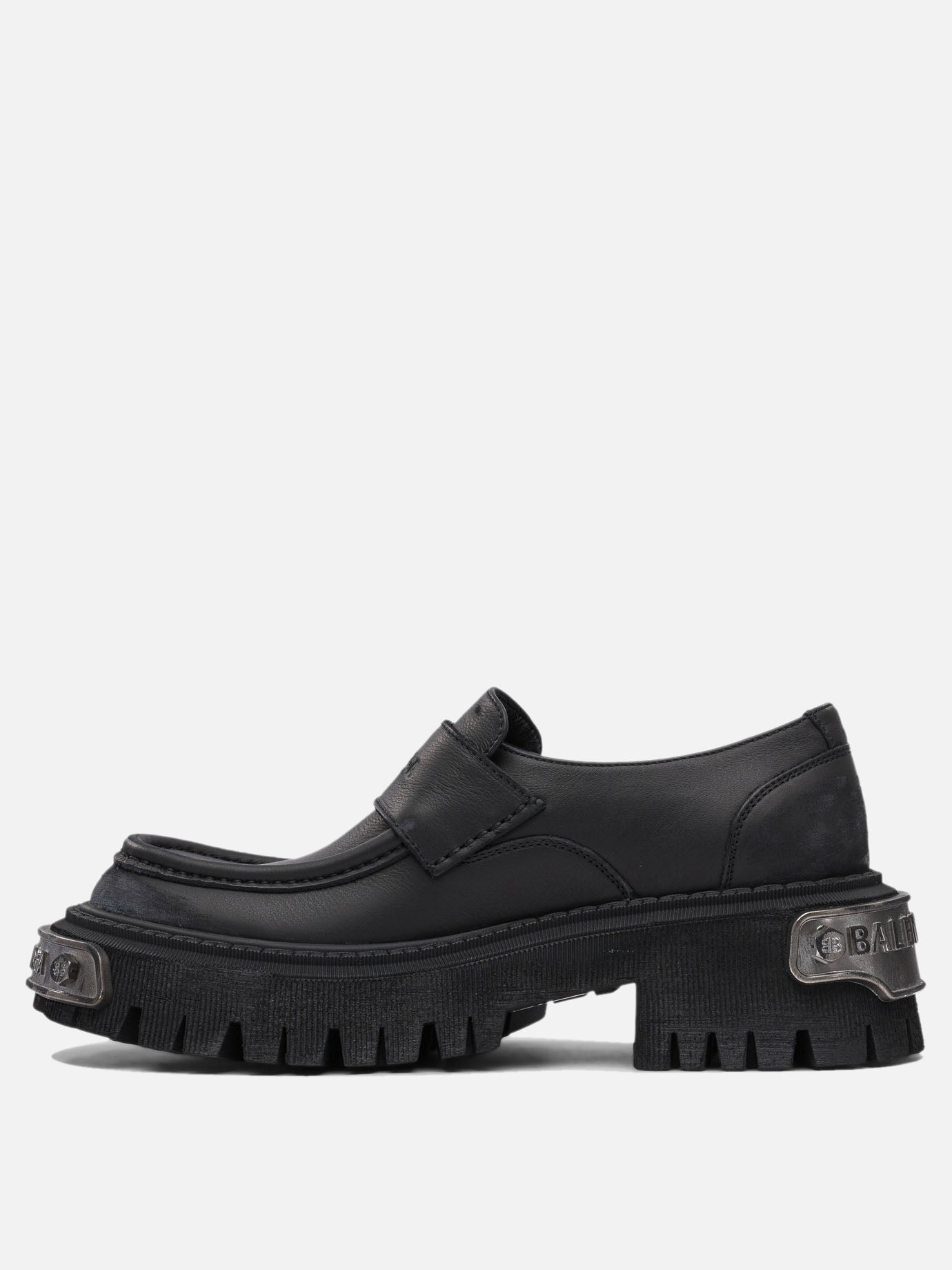Loafers 100% calf leather - 100% rubber  Black - Balenciaga Women | PDP | VIETTI Online Store | Zoom-Modal_3
