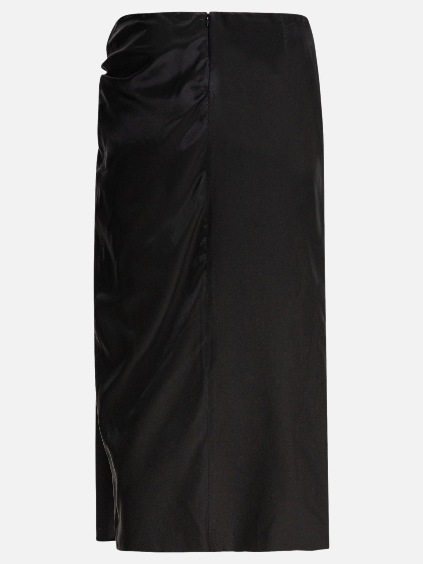 Midi skirts Solid colour  Black - Balenciaga Women | PDP | VIETTI Online Store | thumbnail_2