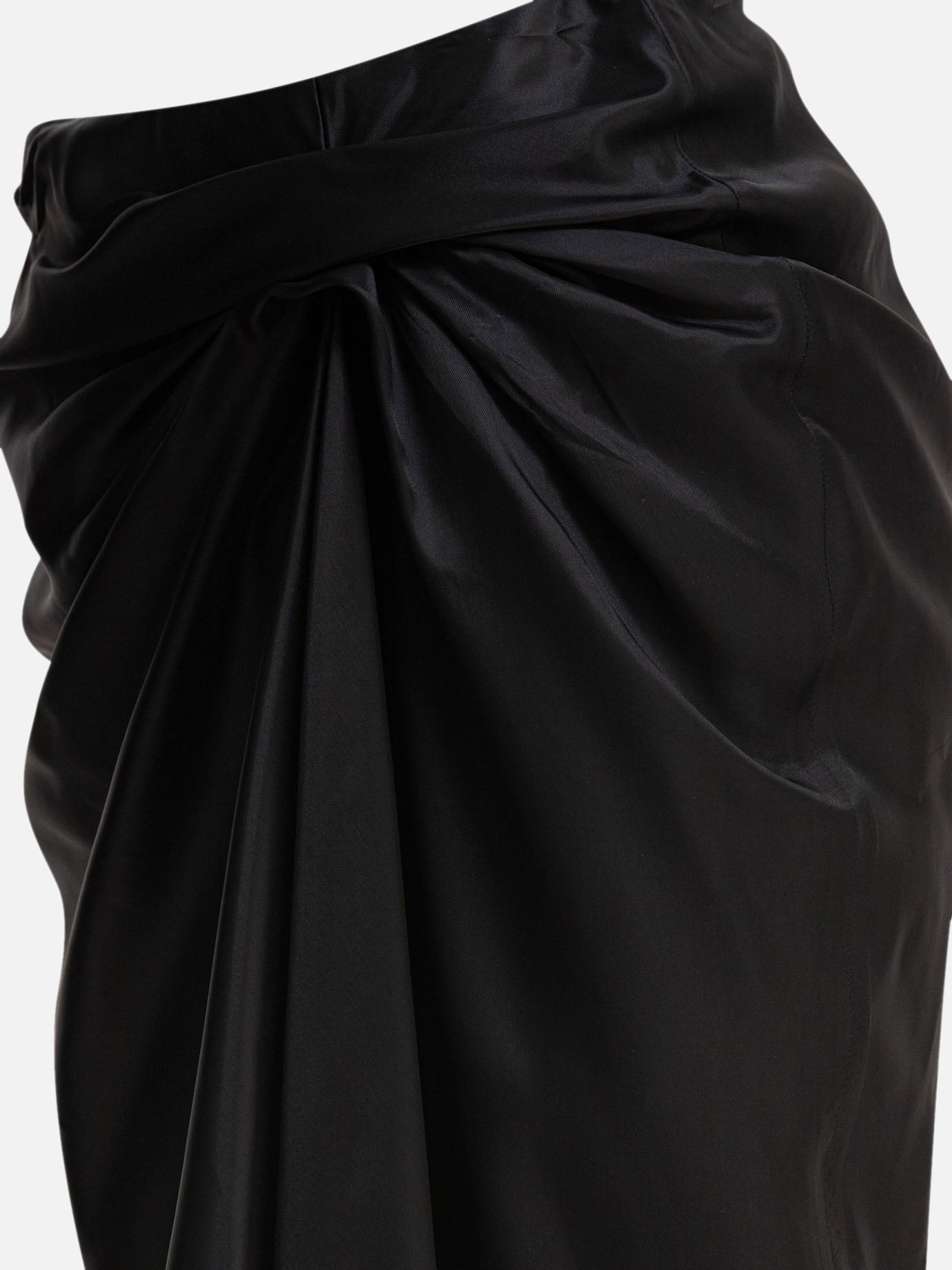 Midi skirts Solid colour  Black - Balenciaga Women | PDP | VIETTI Online Store | Zoom-Modal_4
