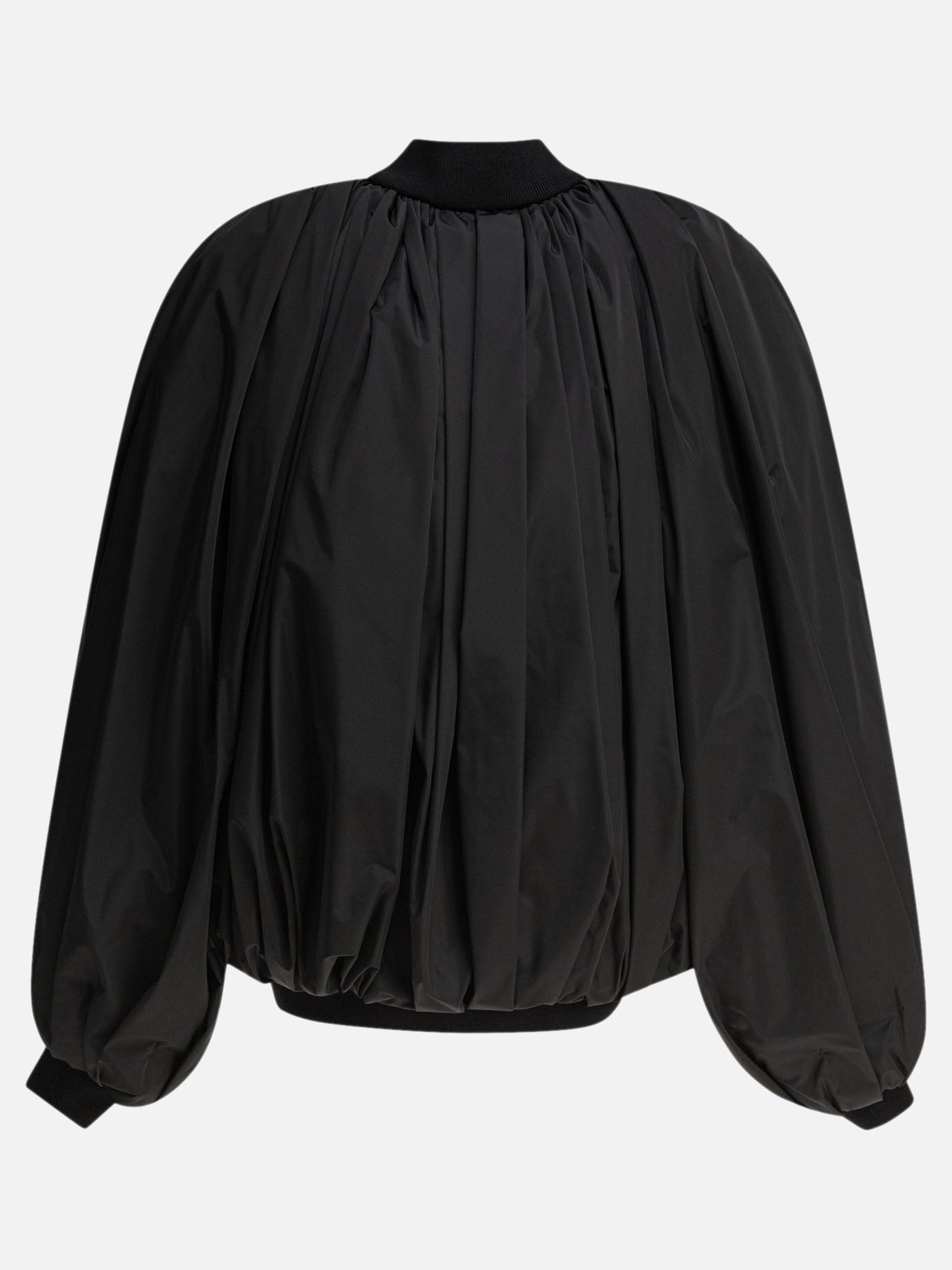 Bomber jackets Solid colour  Black - Balenciaga Women | PDP | VIETTI Online Store | thumbnail_2