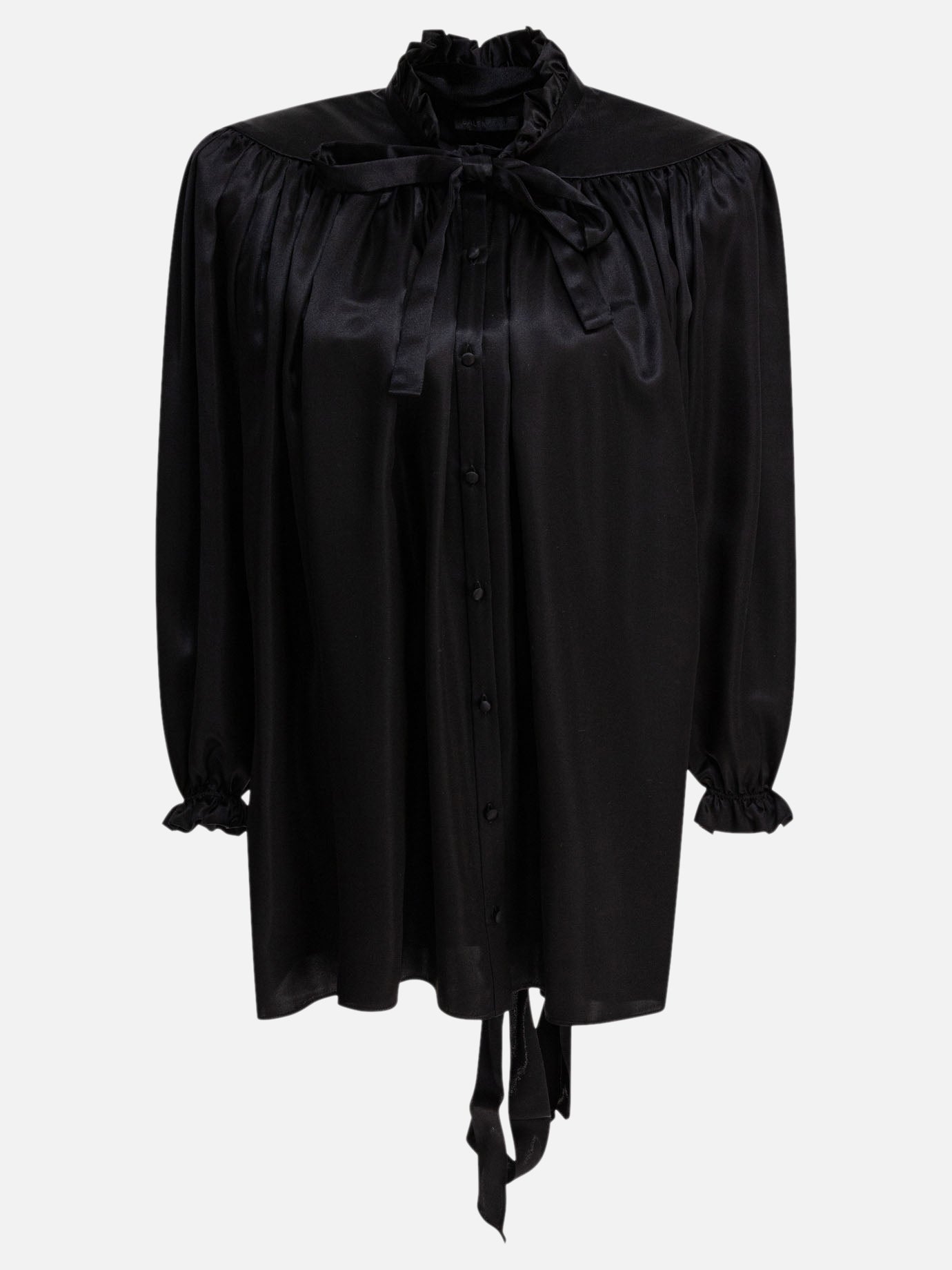Balenciaga Lace-up blouse Black