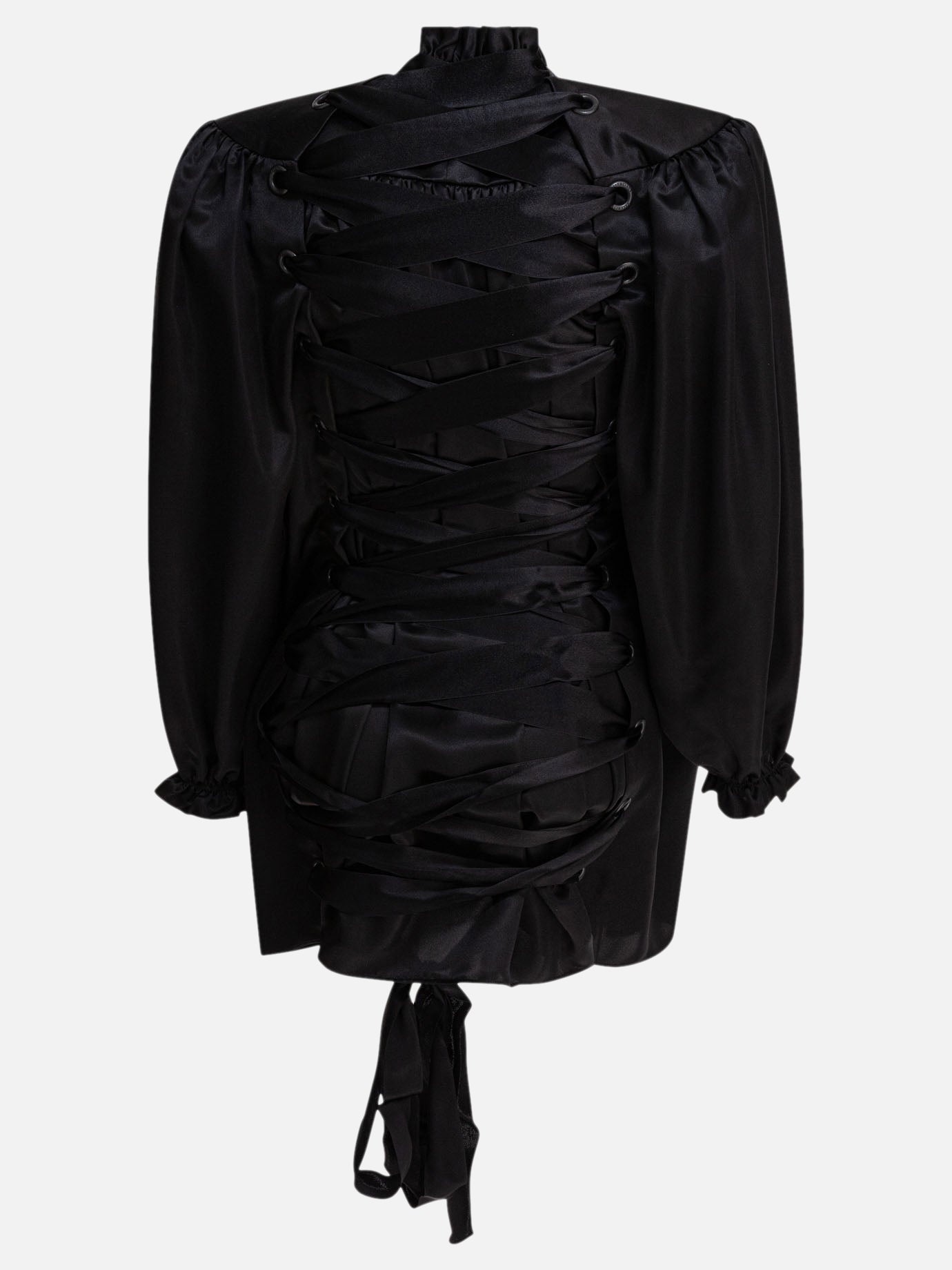 Balenciaga Lace-up blouse Black