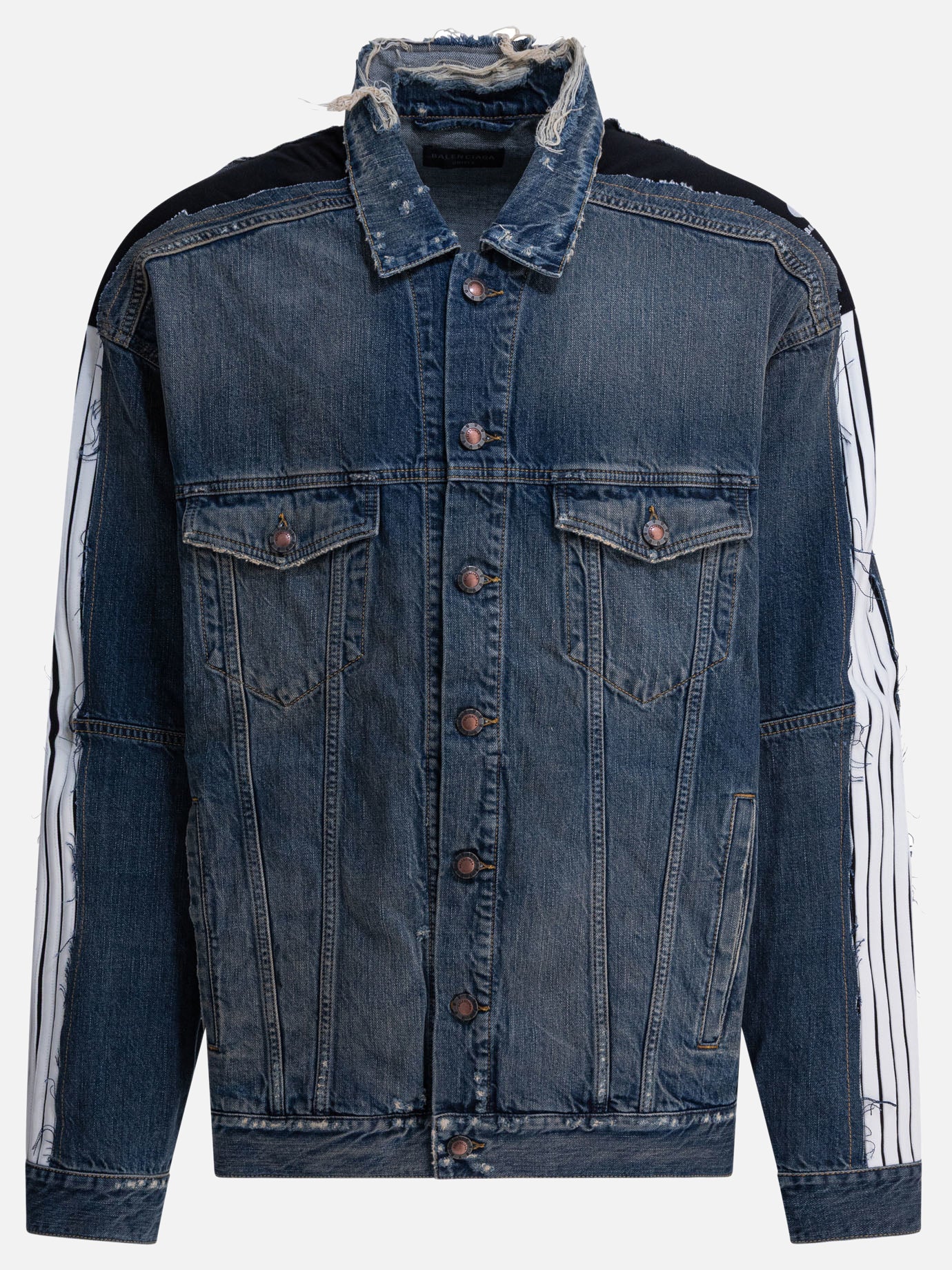 Denim jackets Denim  Blue - Balenciaga Men | PDP | VIETTI Online Store | thumbnail