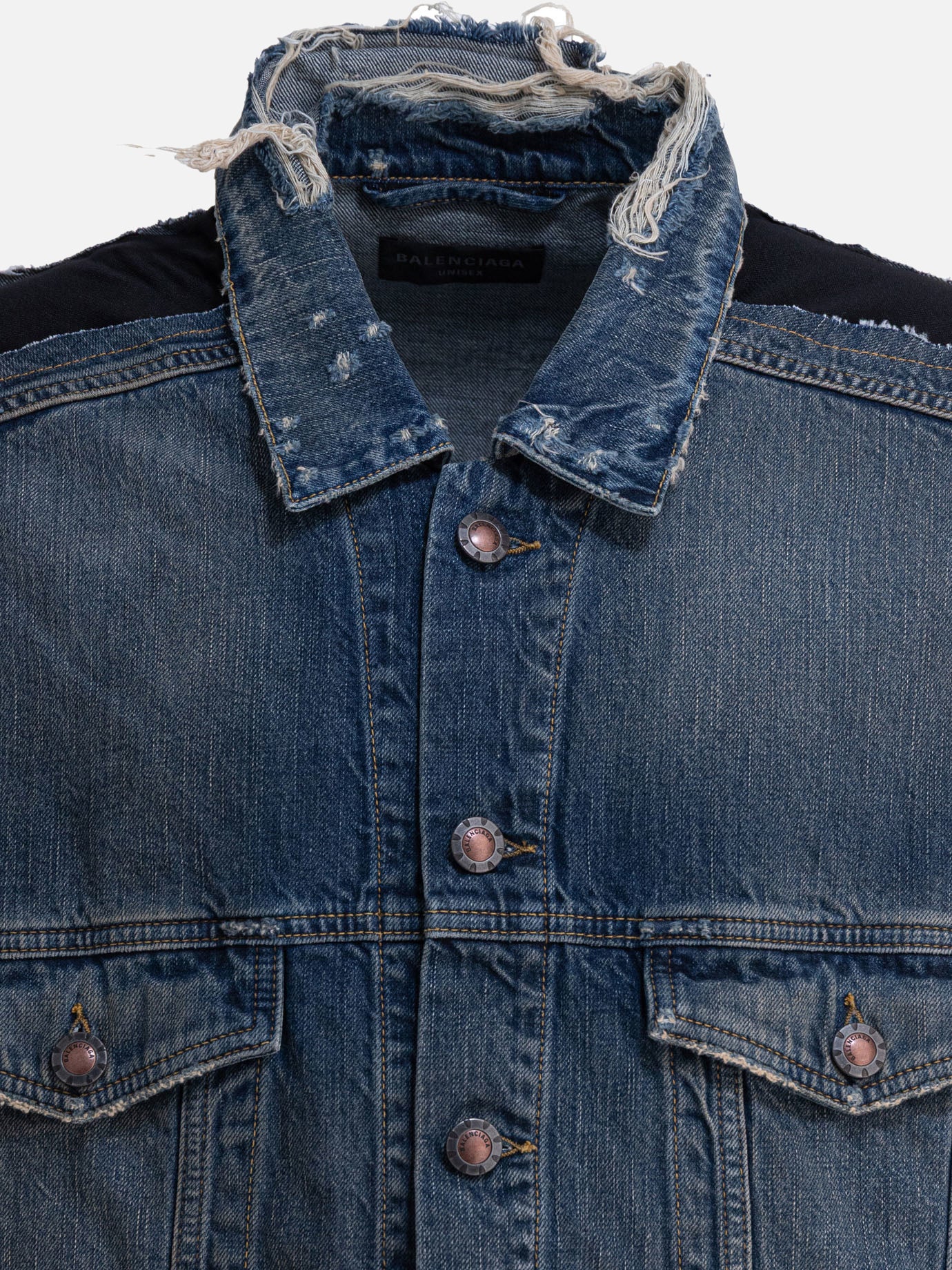 Denim jackets Denim  Blue - Balenciaga Men | PDP | VIETTI Online Store | Zoom-Modal_3
