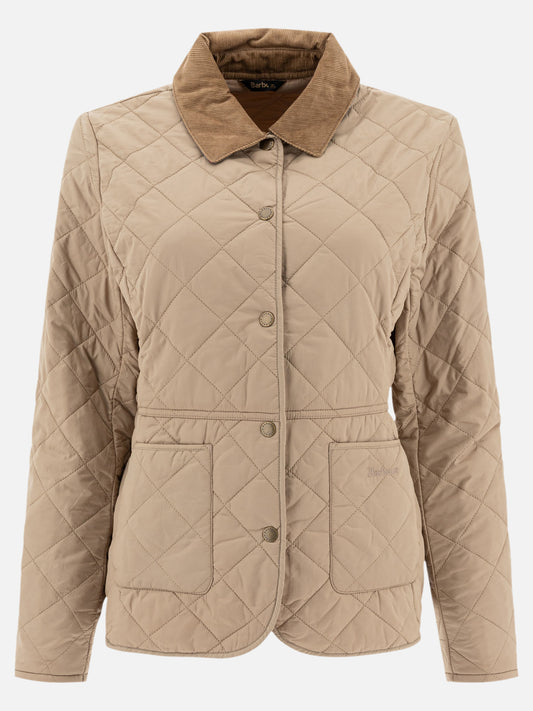 Quilted & Utility Jackets Solid colour  Beige - Barbour Women | PLP | VIETTI Online Store 
