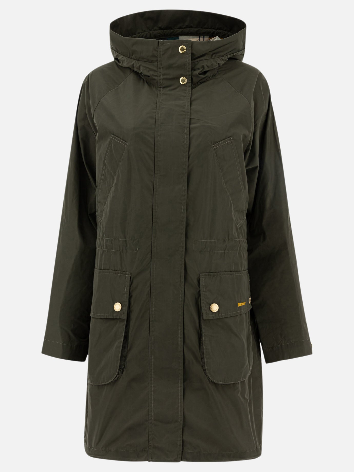 Raincoats & Trench coats Solid colour  Green - Barbour Women | PDP | VIETTI Online Store | Zoom-Modal
