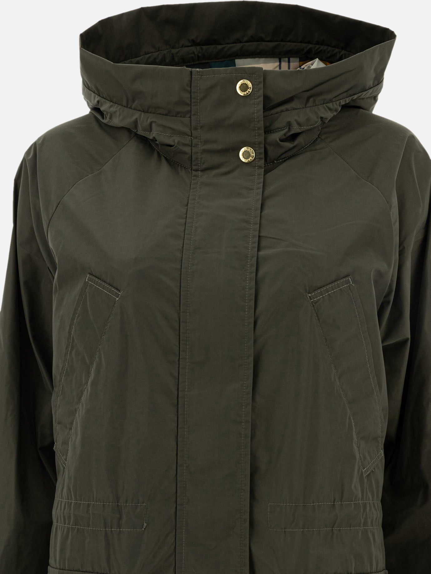 Raincoats & Trench coats Solid colour  Green - Barbour Women | PDP | VIETTI Online Store | thumbnail_3