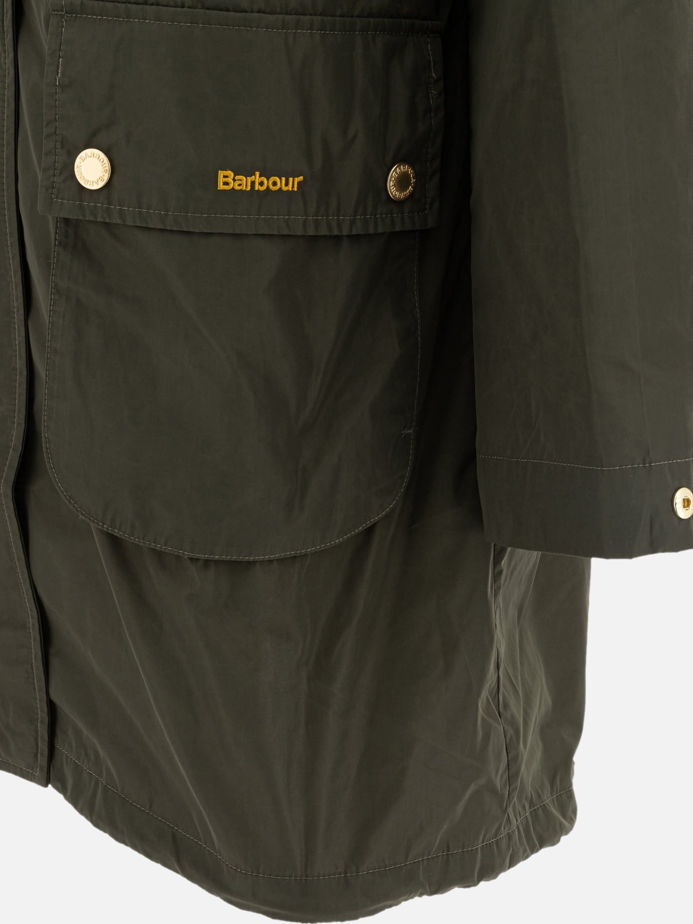 Raincoats & Trench coats Solid colour  Green - Barbour Women | PDP | VIETTI Online Store | thumbnail_4