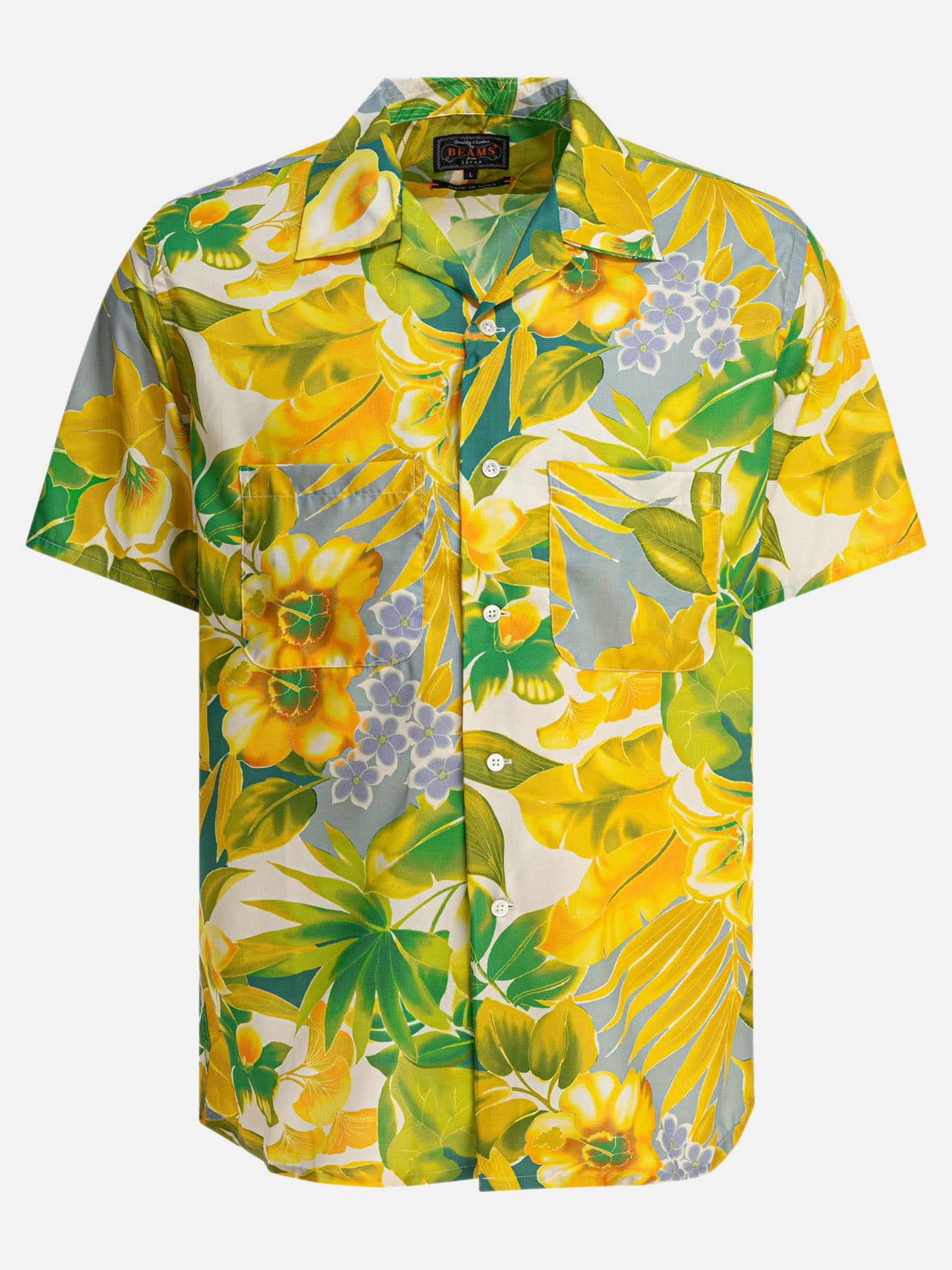 Casual shirts Floral  Yellow - Beams Plus Men | PDP | VIETTI Online Store | Zoom-Modal
