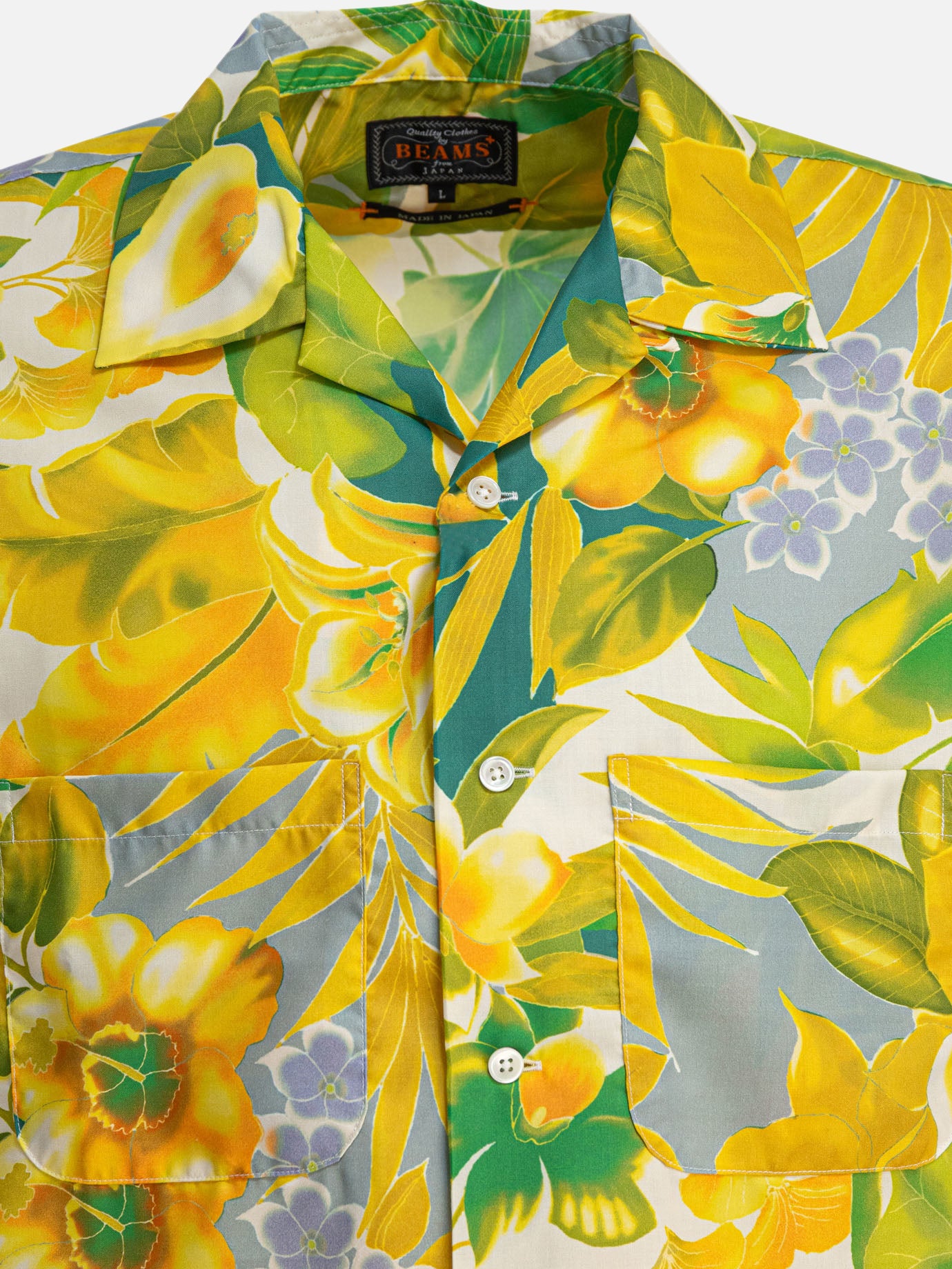 Casual shirts Floral  Yellow - Beams Plus Men | PDP | VIETTI Online Store | Zoom-Modal_3
