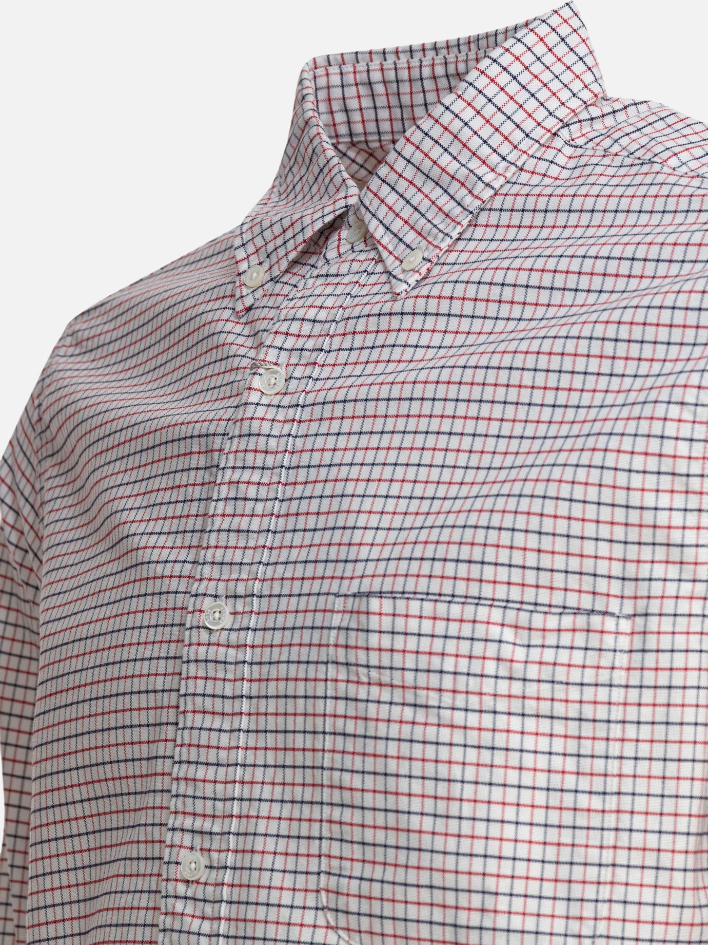 Casual shirts Check  White - Beams Plus Men | PDP | VIETTI Online Store | thumbnail_4