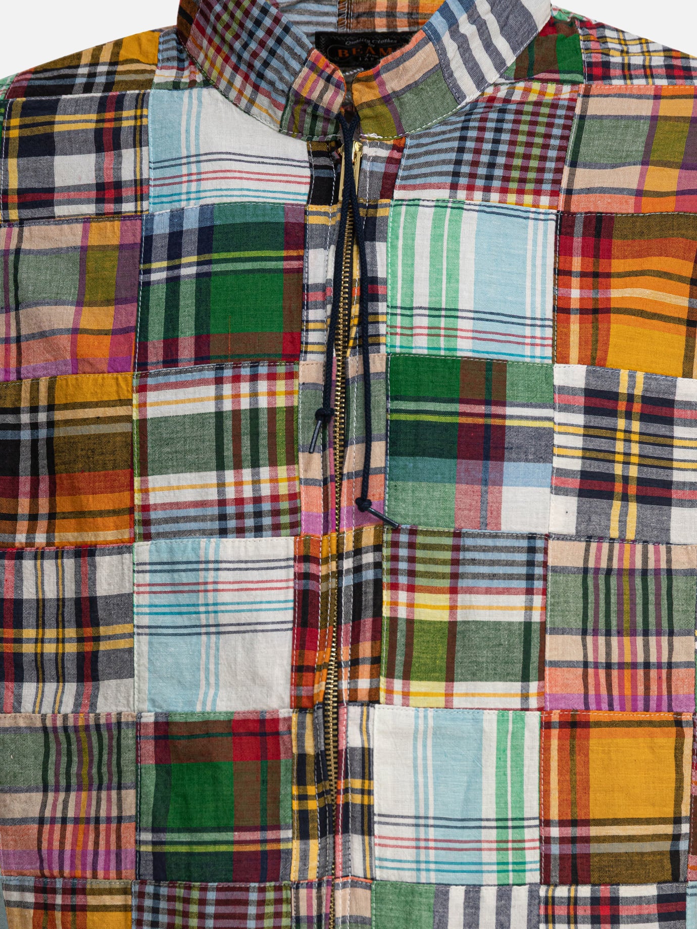 Quilted & Utility Jackets Check  Green - Beams Plus Men | PDP | VIETTI Online Store | thumbnail_3