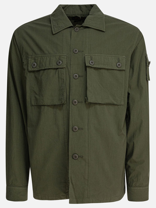 Overshirt jackets Solid colour  Green - Beams Plus Men | PDP | VIETTI Online Store 
