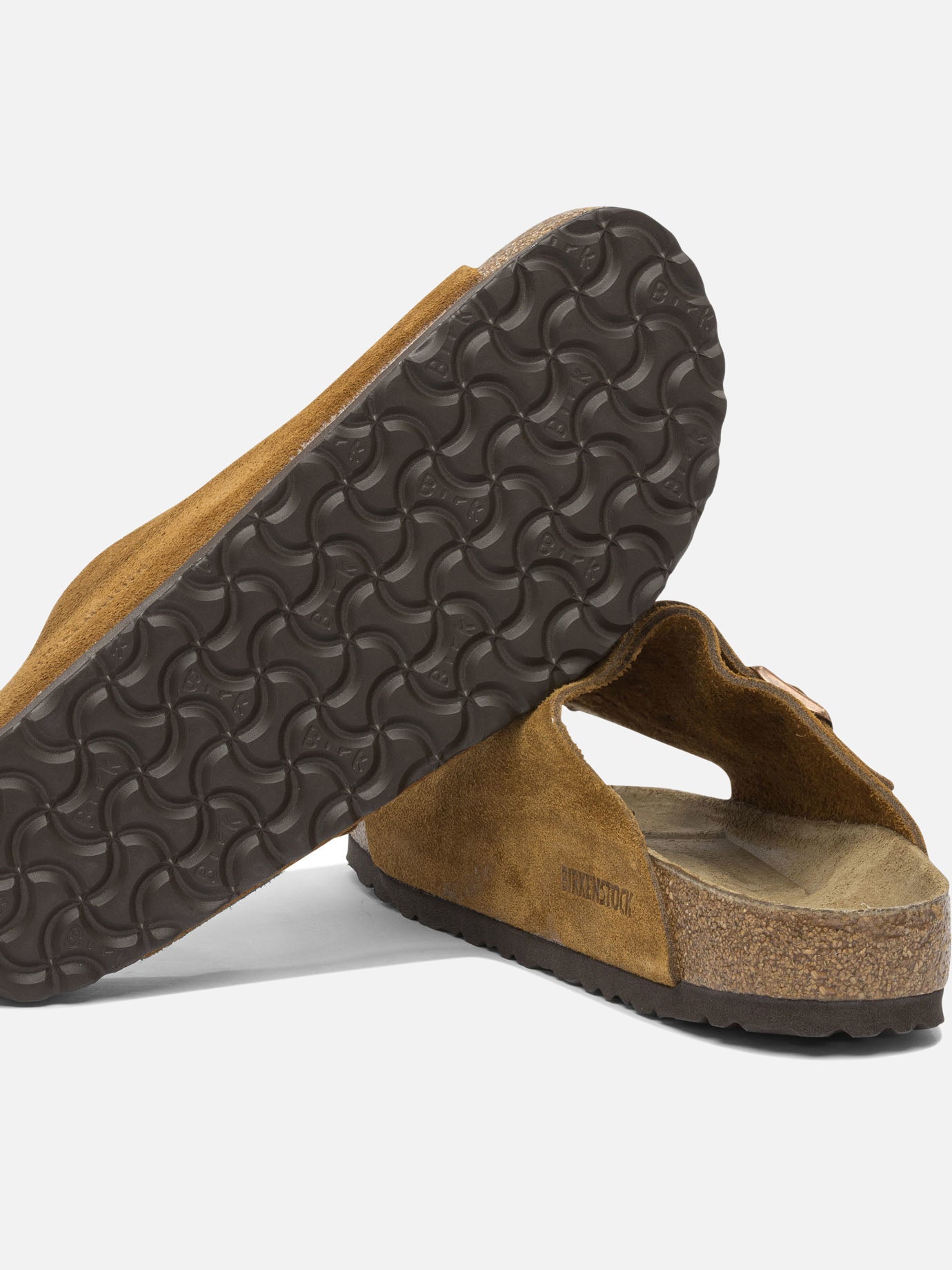Slides 100% suede - 100% EVA  Brown - Birkenstock Men | PDP | VIETTI Online Store | thumbnail_5