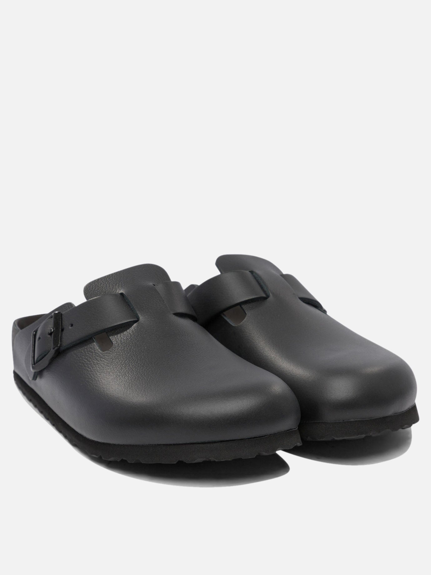 Slides 100% leather - 100% eva  Black - Birkenstock Men | PDP | VIETTI Online Store | thumbnail_2